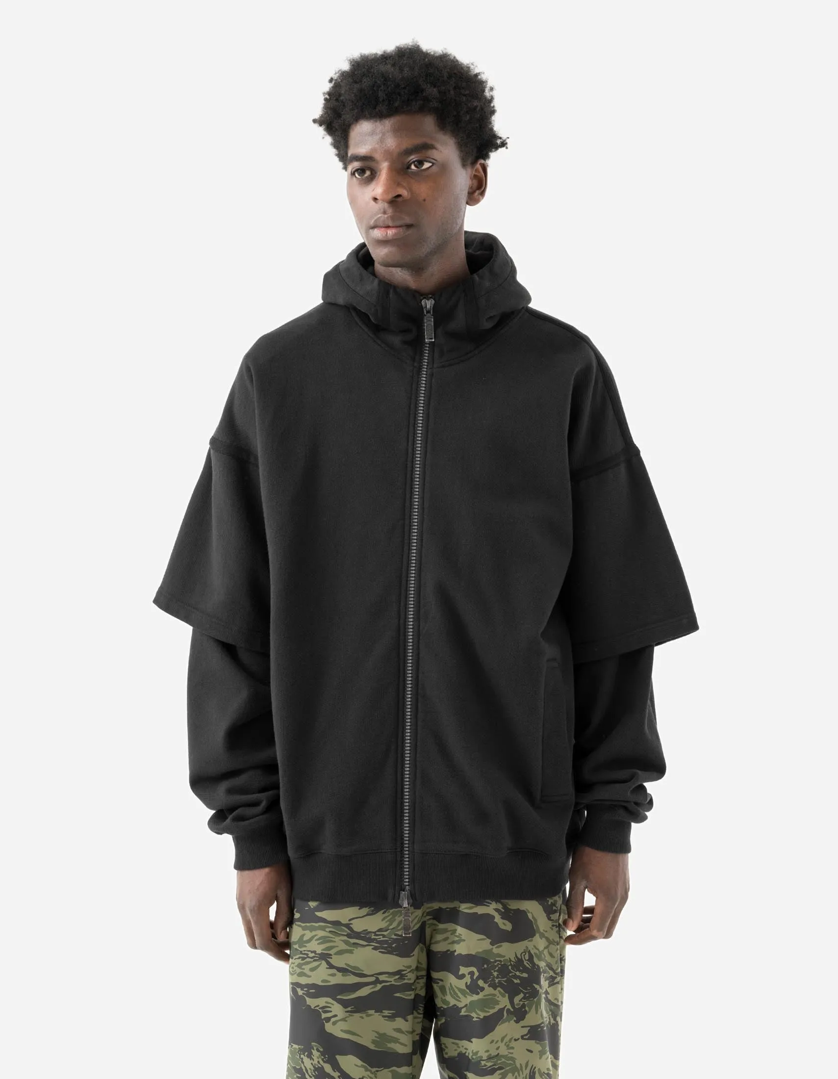 7131 Kimono Hooded Sweat Black sold by Maharishi product image thumbnail 2