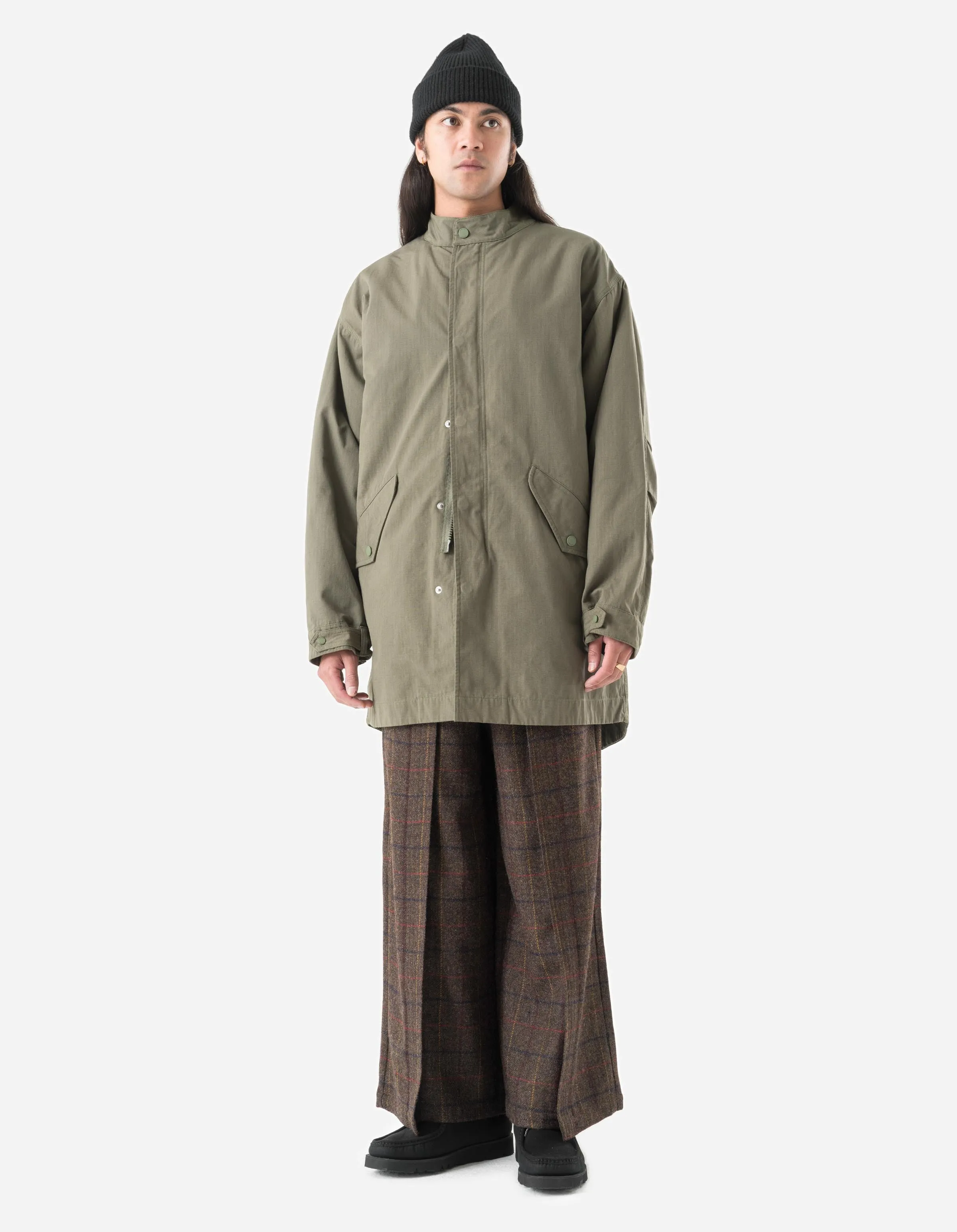 7107 ECWS Cordura® Fishtail Parka + Liner Olive sold by Maharishi product image thumbnail 2