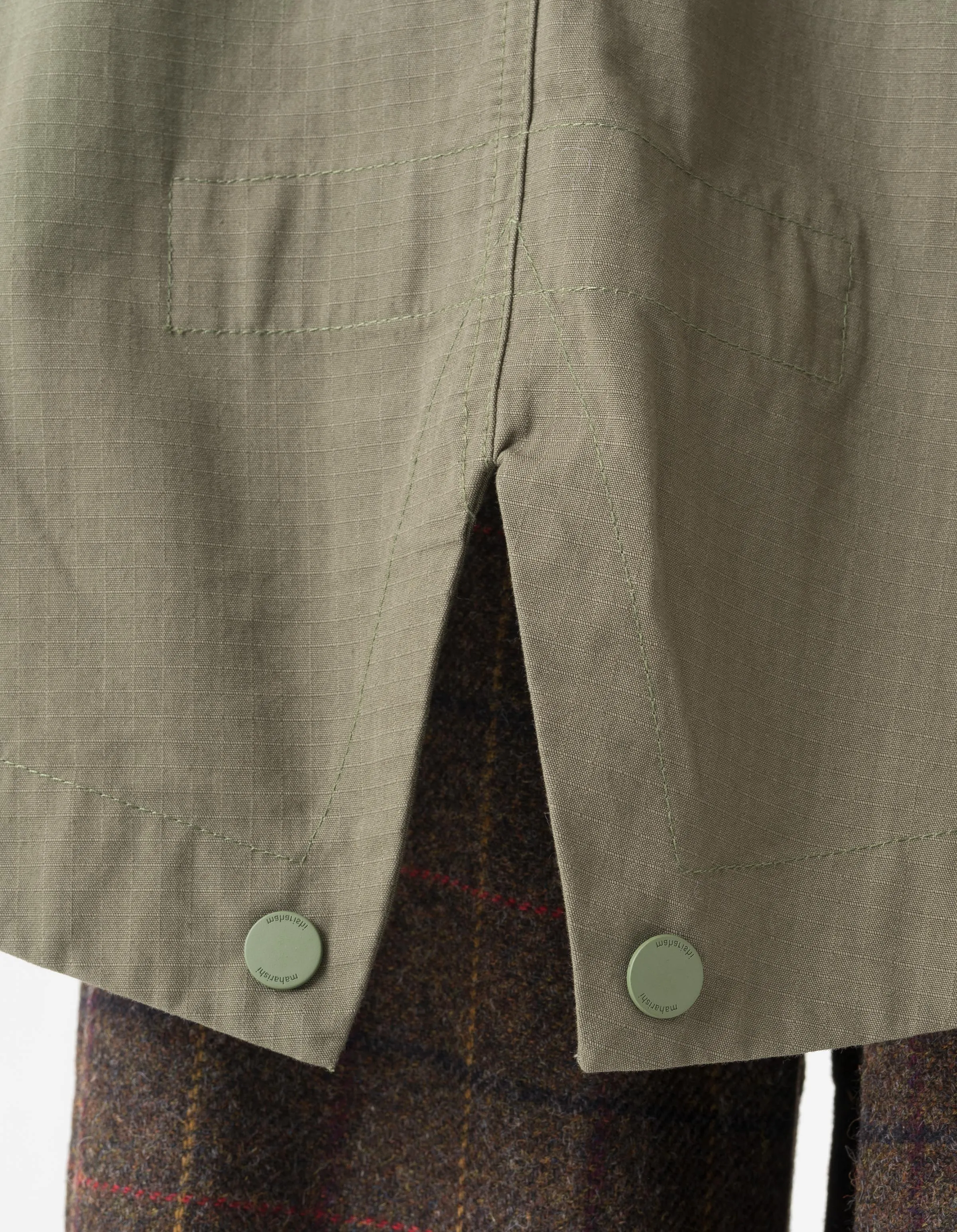 7107 ECWS Cordura® Fishtail Parka + Liner Olive sold by Maharishi product image thumbnail 5