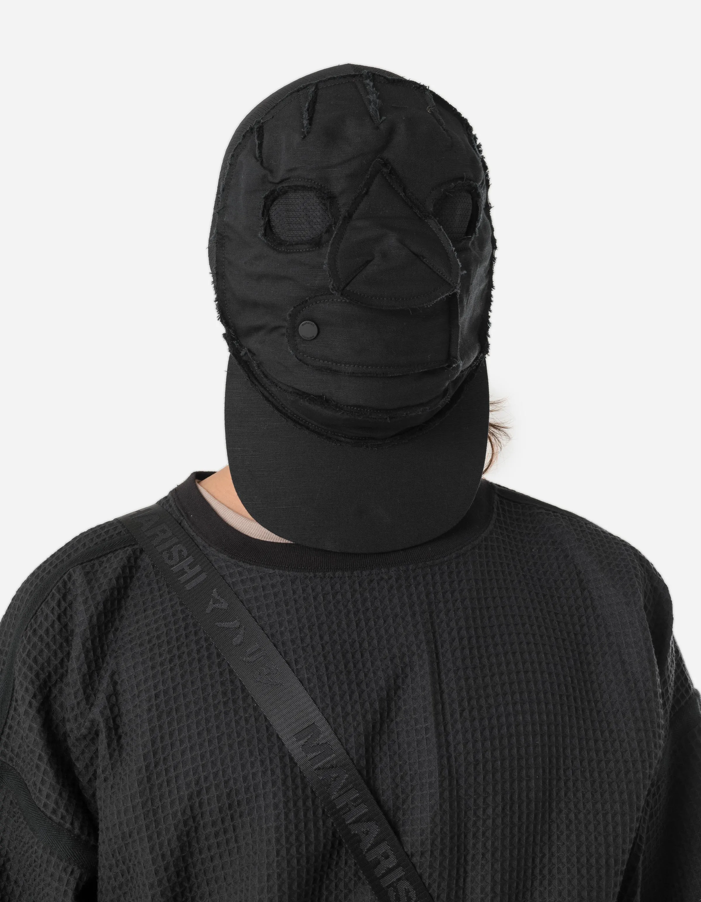 6215 ECWS Cap / Mask Black sold by Maharishi product image thumbnail 2