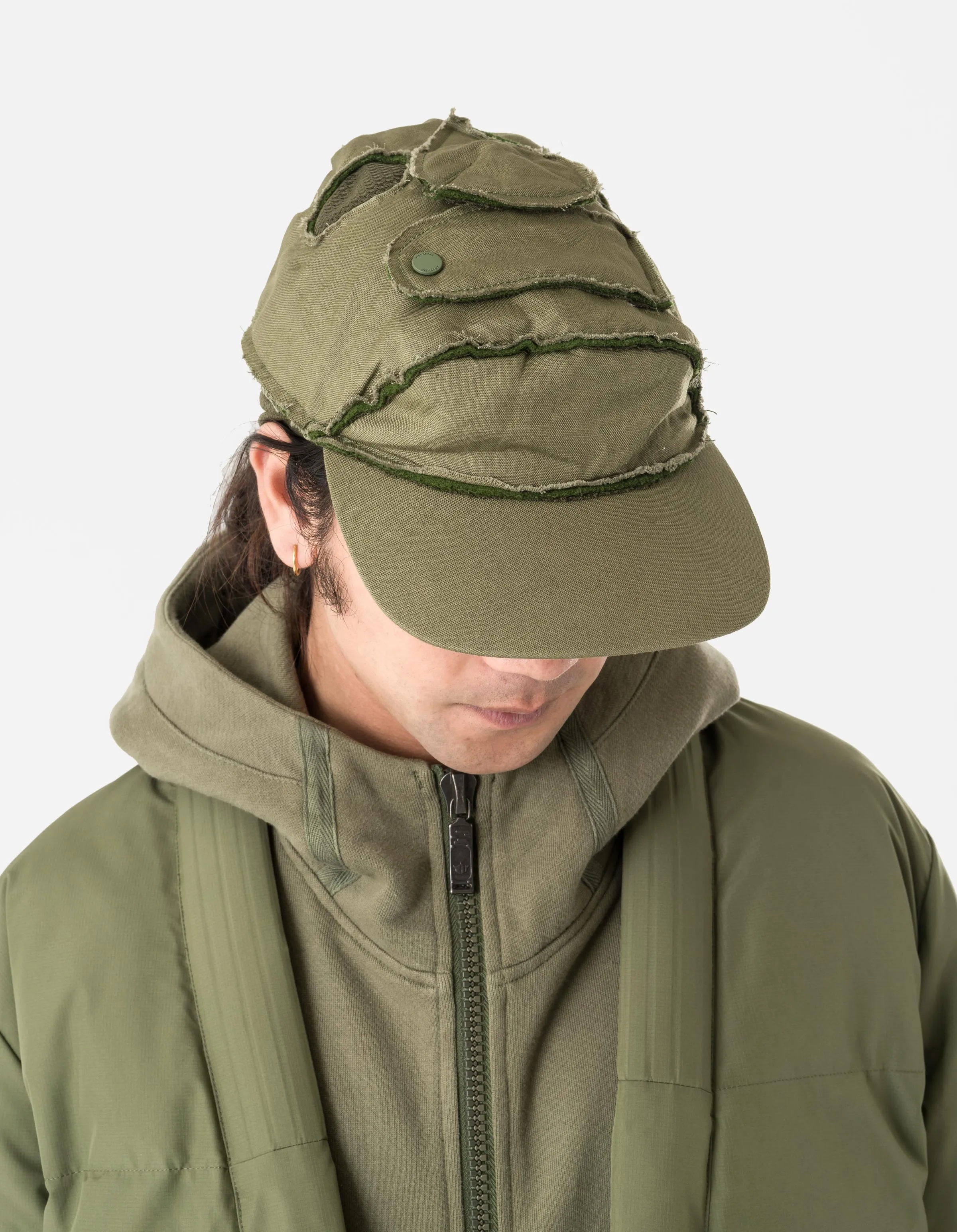 6215 ECWS Cap / Mask Olive OG-107F sold by Maharishi product image thumbnail 3