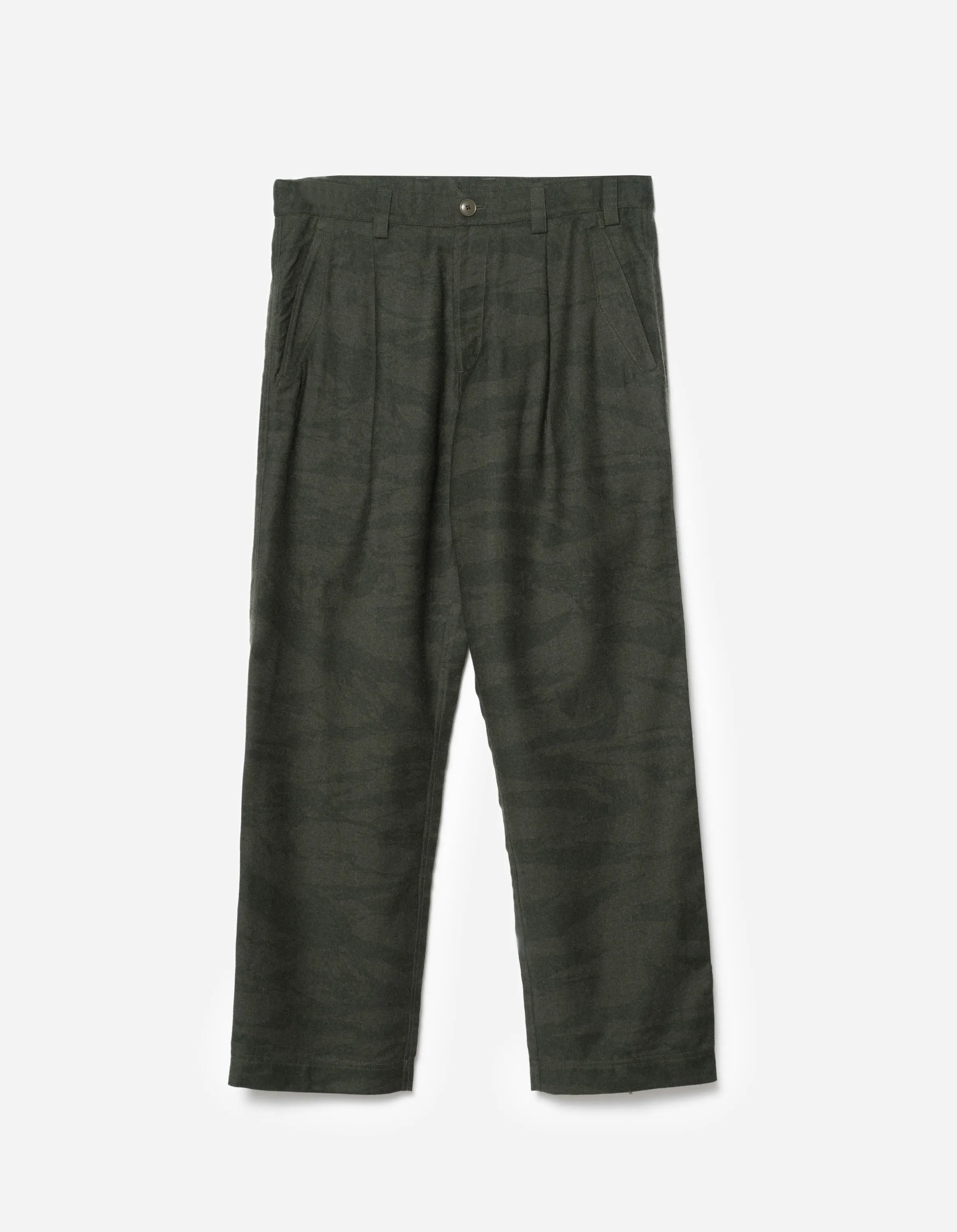 7150 Loose Wool Chino Dark Olive sold by Maharishi
