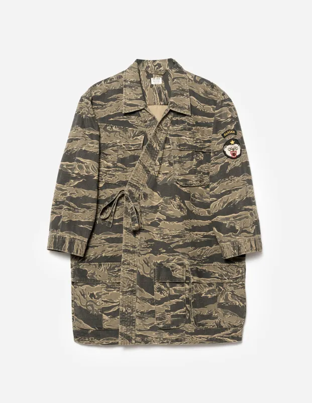 7148 Modified Jungle Shirt Mint Gold sold by Maharishi