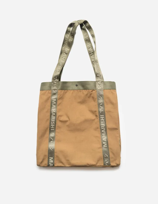 7154 Utility Tote Bag Coyote made by Maharishi