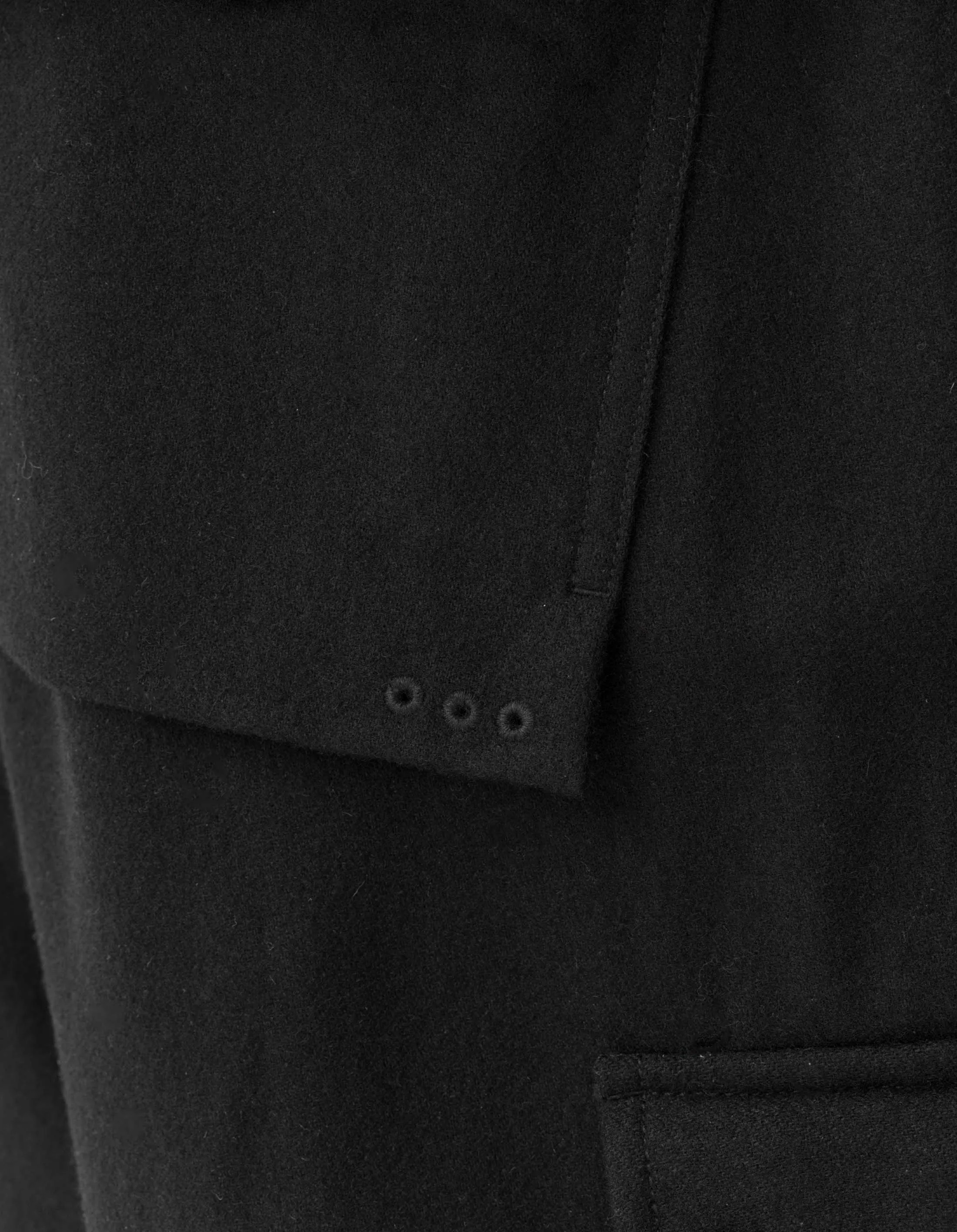 7118 Oversized Wool Cargo Snoshorts Black sold by Maharishi product image thumbnail 5