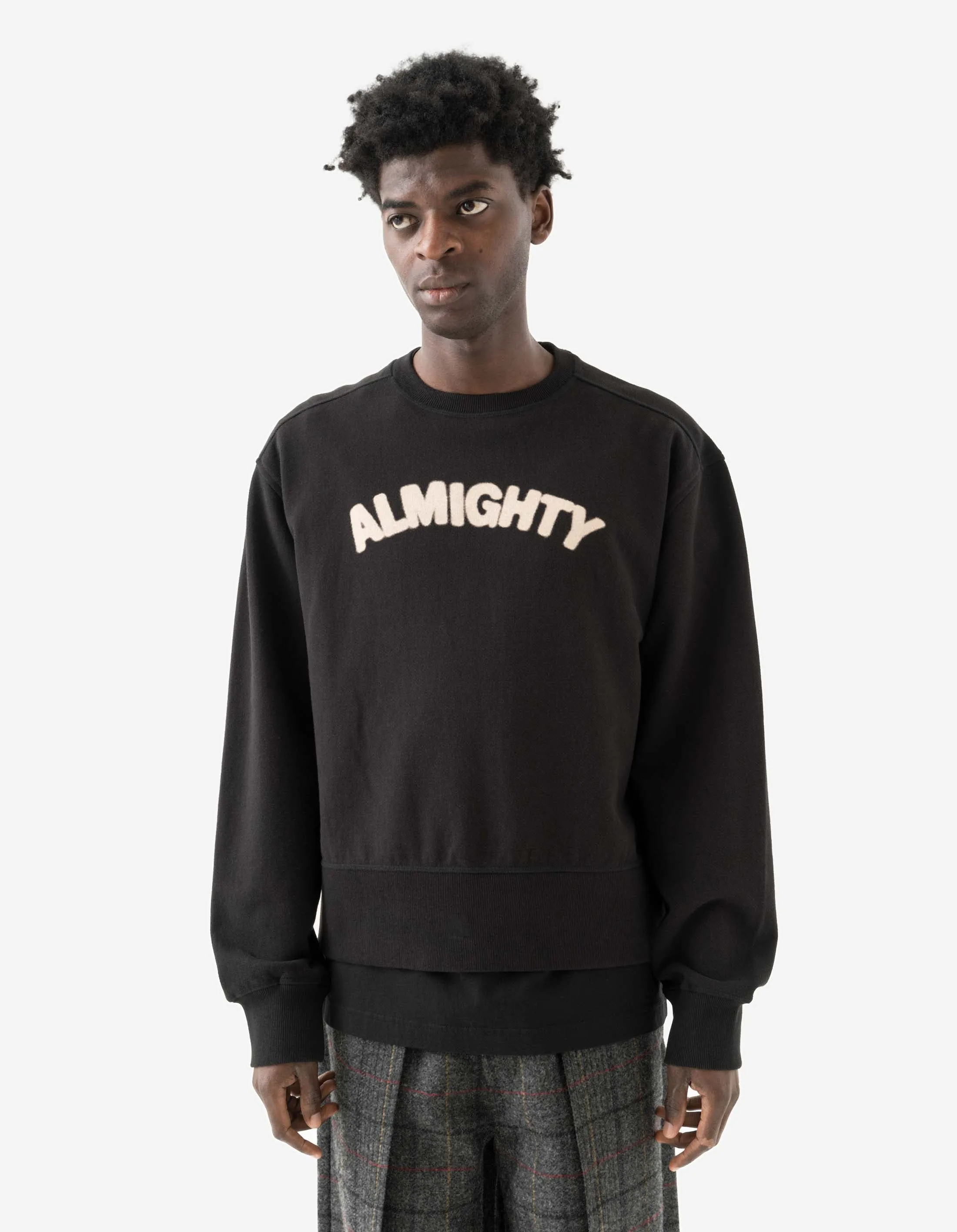 7124 Almighty Vintage Crew Sweat Black sold by Maharishi product image thumbnail 2