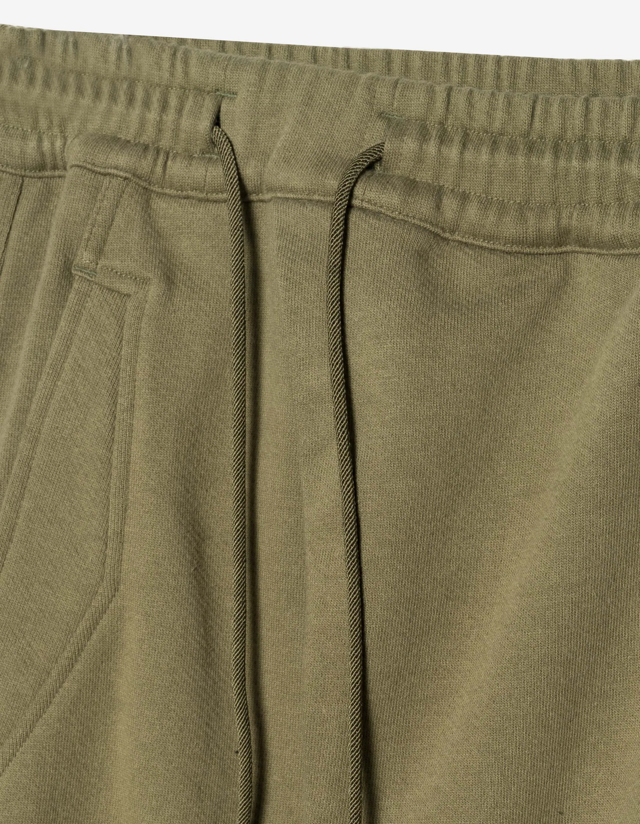 7091 Bering Strait Embroidered Asym Sweatpants Olive OG-107F sold by Maharishi product image thumbnail 2