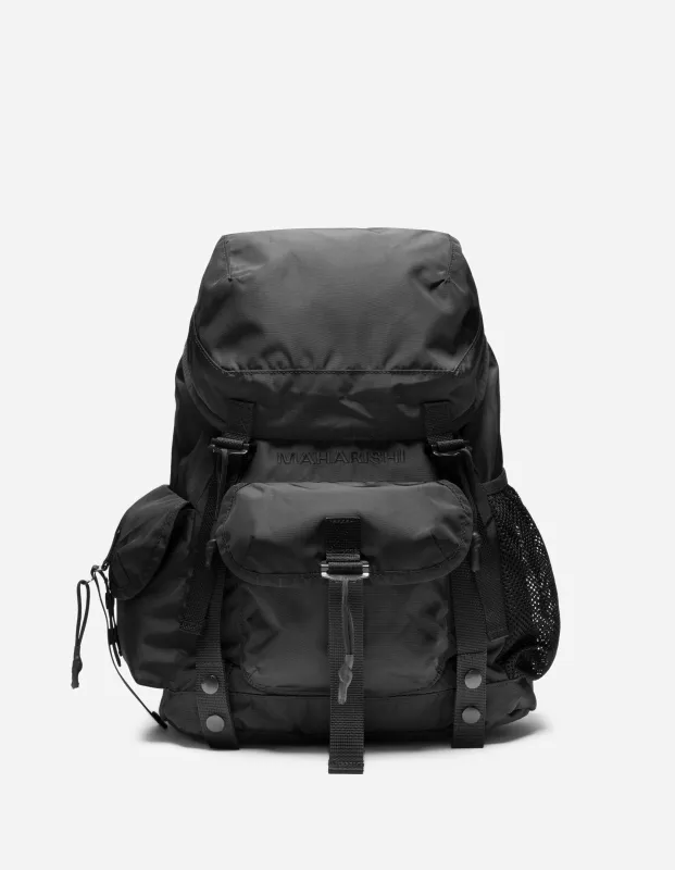 2223 M.A.L.I.C.E Day Pack Black sold by Maharishi