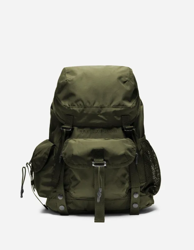 2223 M.A.L.I.C.E Day Pack Olive sold by Maharishi