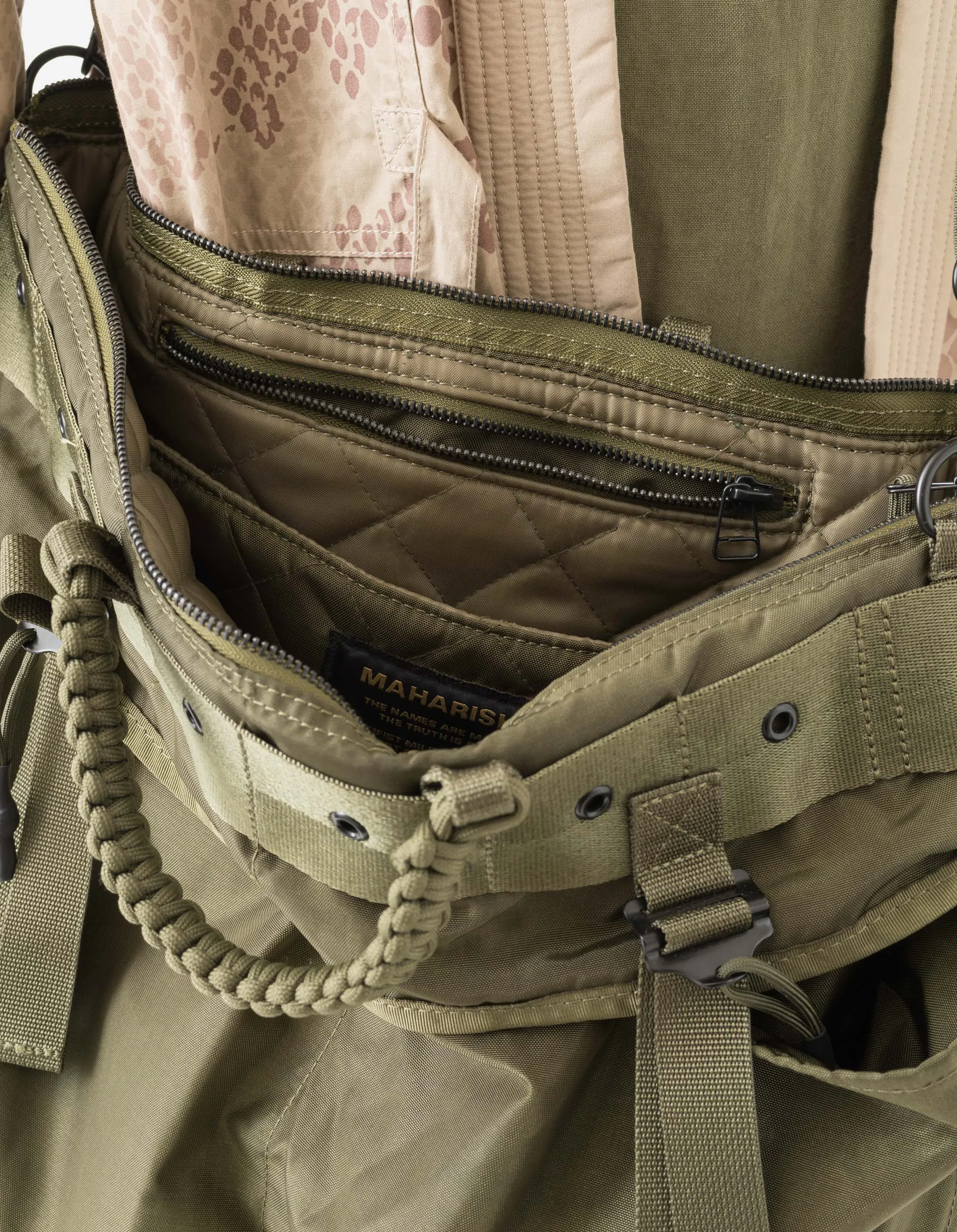 1112 Maha M.A.L.I.C.E. Day Carry Bag Olive sold by Maharishi product image thumbnail 5