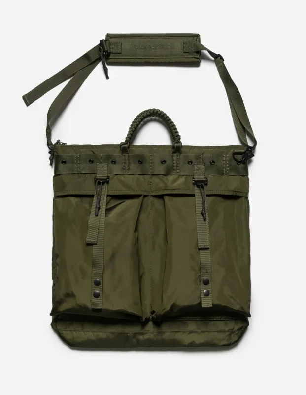 1112 Maha M.A.L.I.C.E. Day Carry Bag Olive made by Maharishi