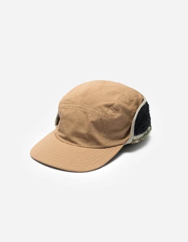 7129 Cold Weather 5 Panel Cap Coyote sold by Maharishi