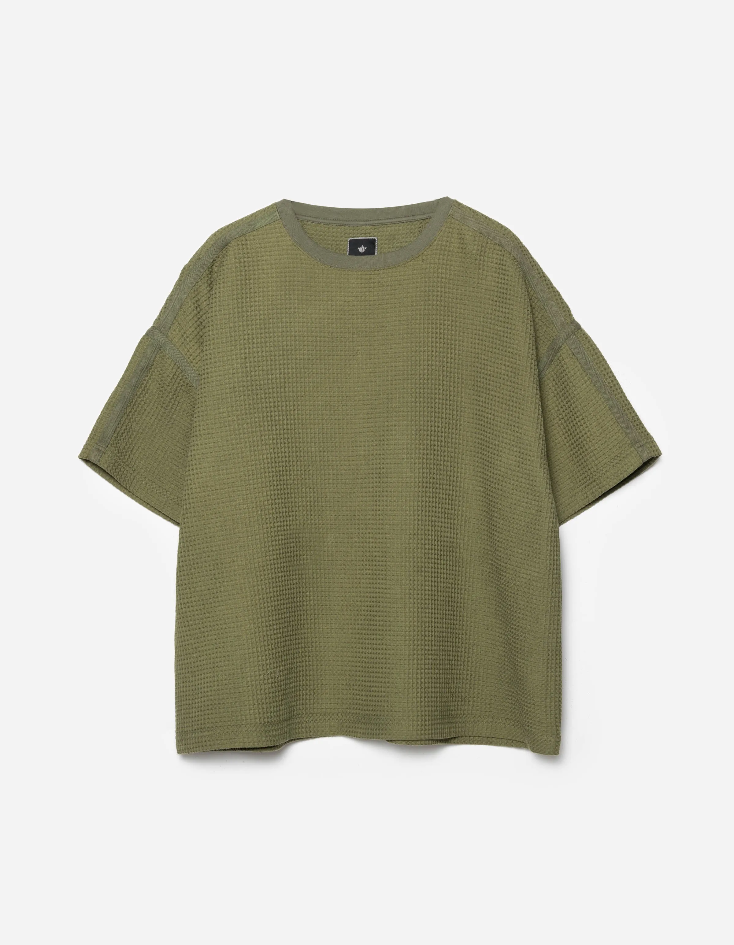 7127 Waffle Kimono T-Shirt Olive OG-107F sold by Maharishi