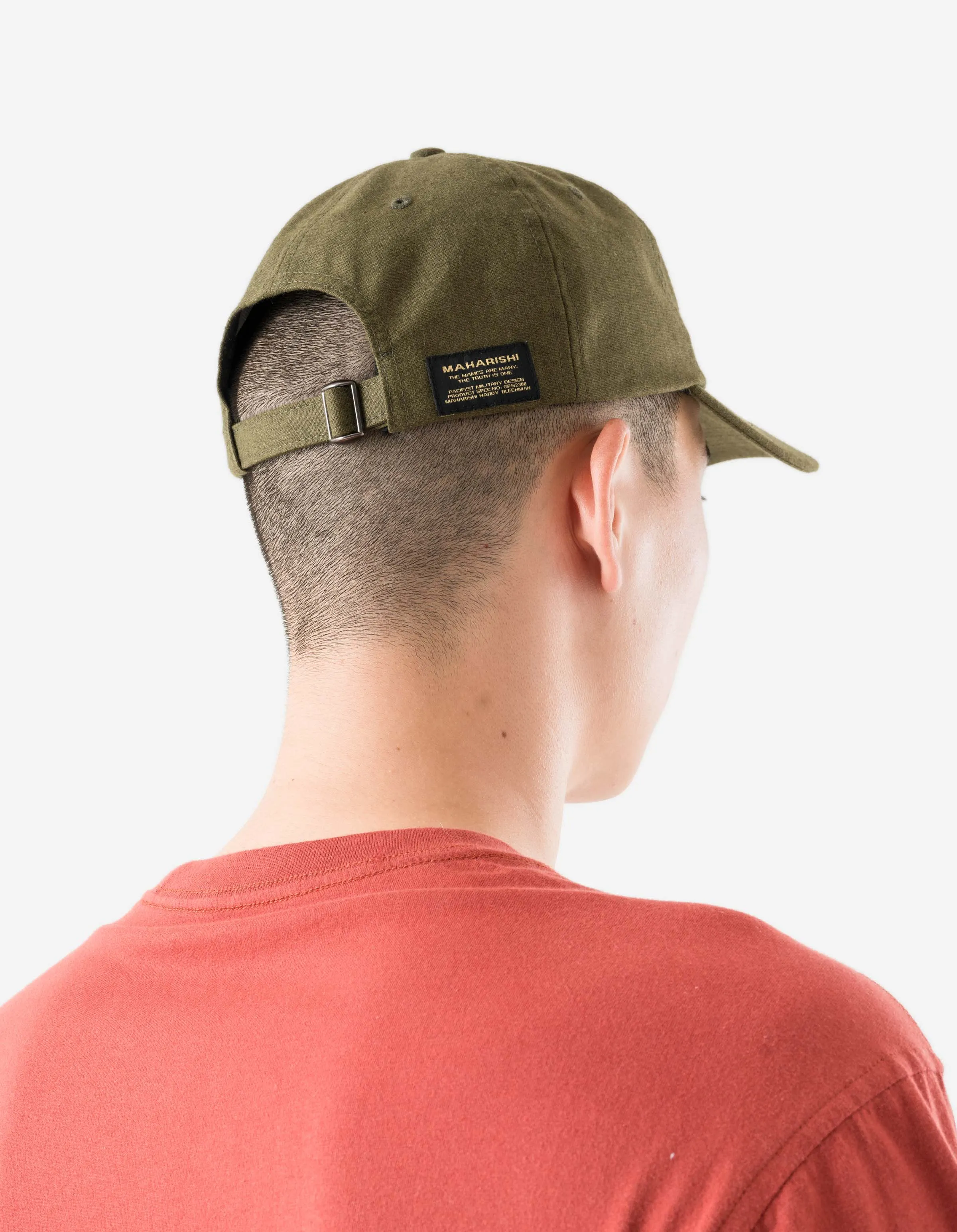 2209 6 Panel Cap Olive sold by Maharishi product image thumbnail 3