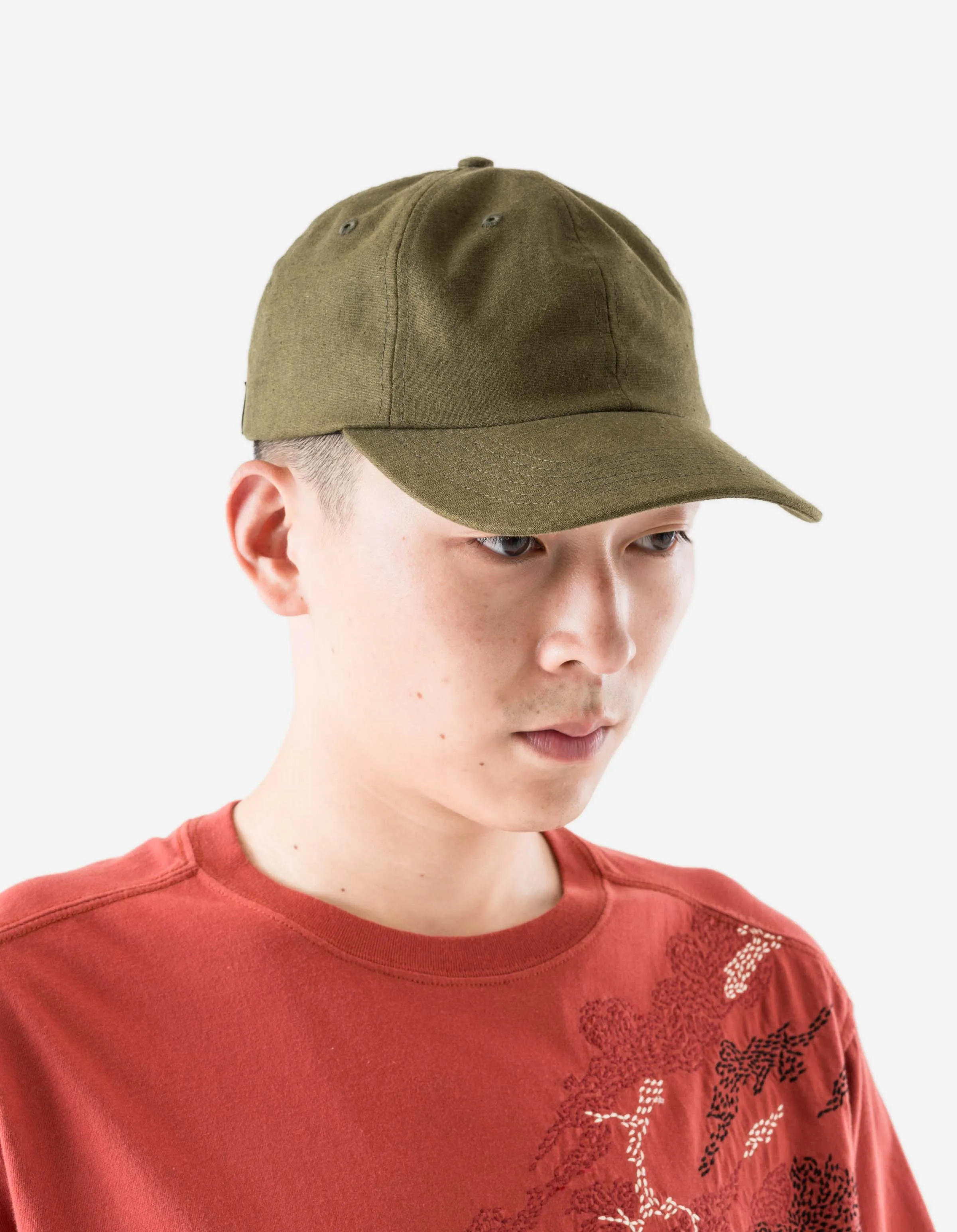 2209 6 Panel Cap Olive sold by Maharishi product image thumbnail 2