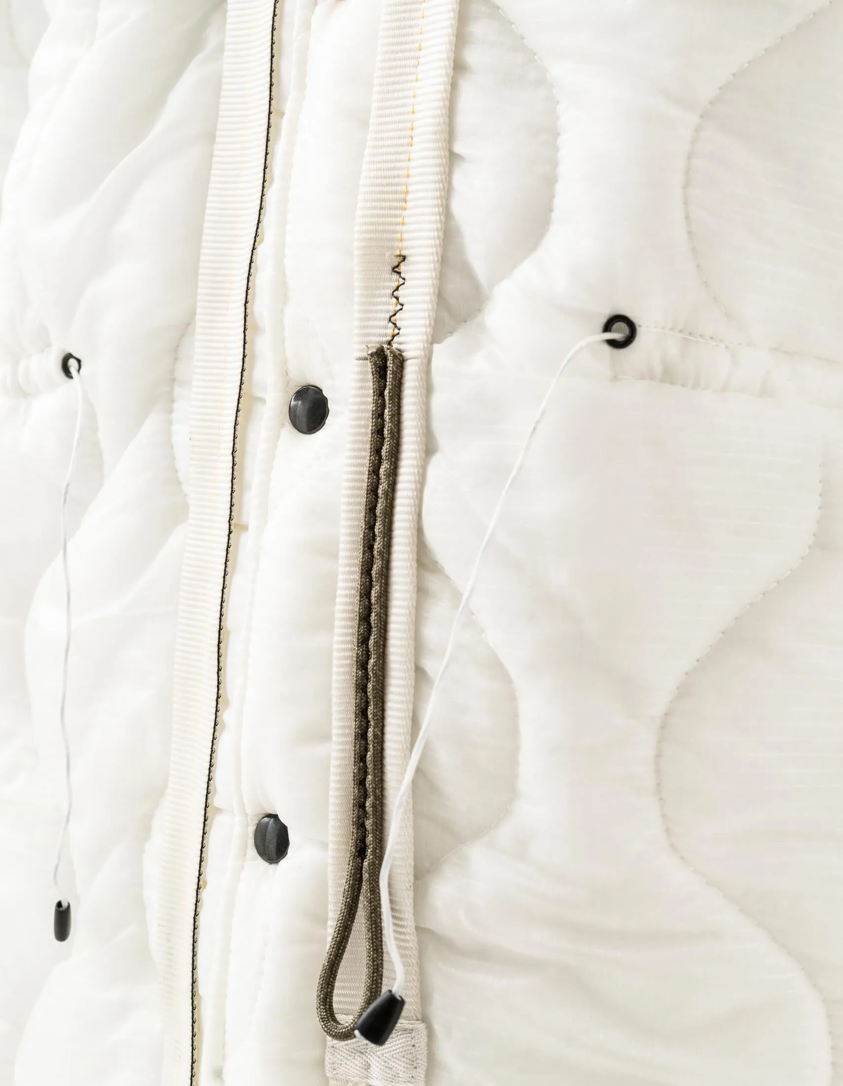 1598 Upcycled U.S. Army Inspector Parka White sold by Maharishi product image thumbnail 5