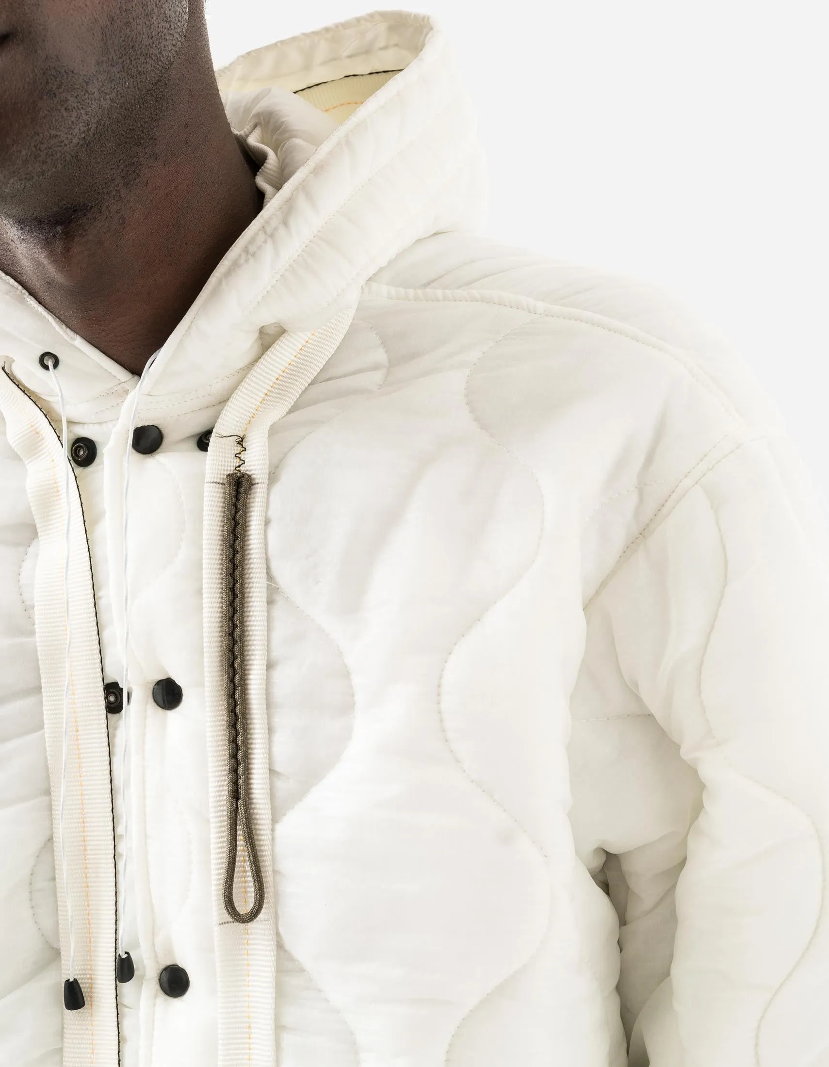 1598 Upcycled U.S. Army Inspector Parka White sold by Maharishi product image thumbnail 3