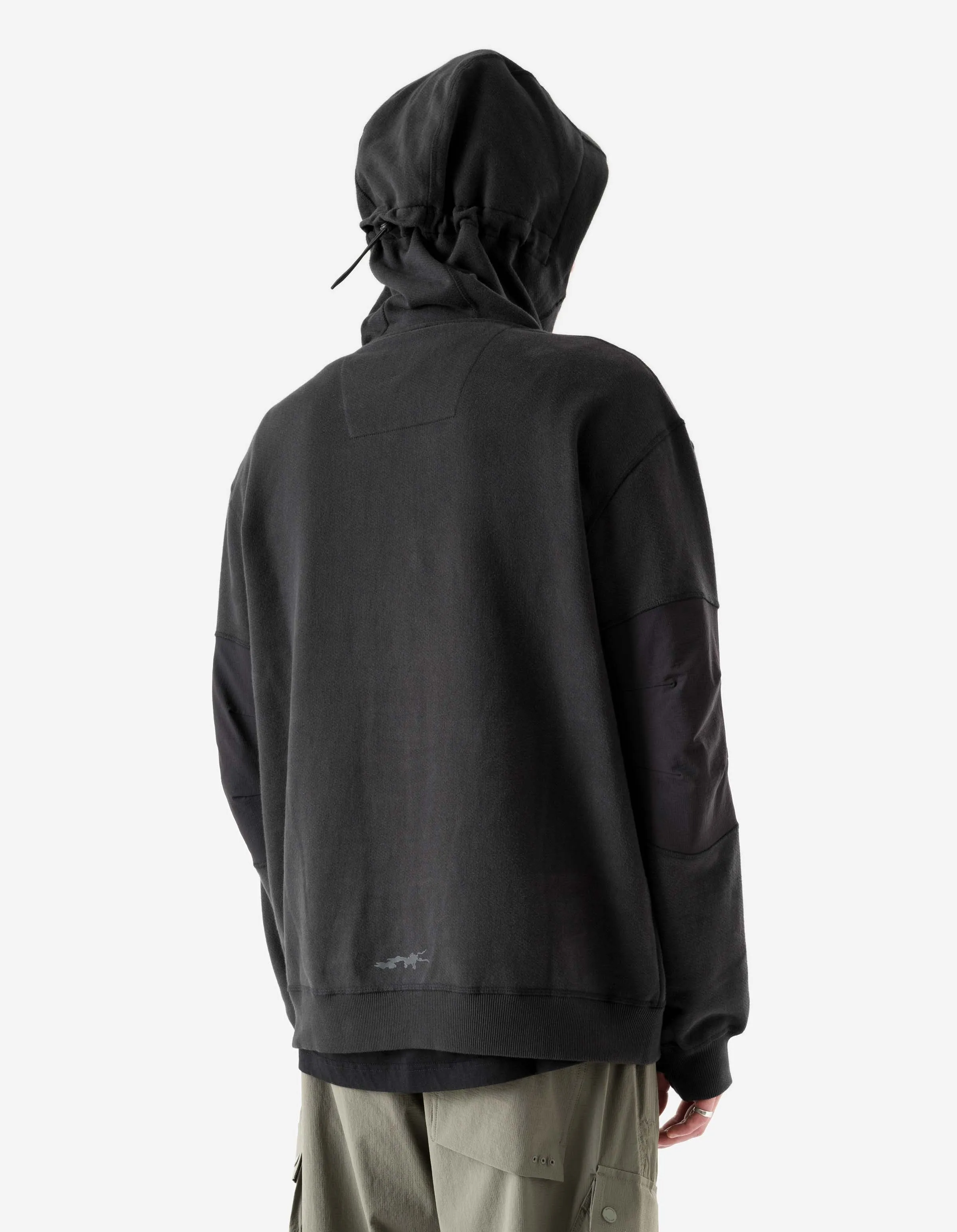 6208 Maha Reflective Hooded Sweat Black sold by Maharishi product image thumbnail 3
