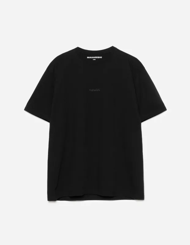 6244 Maharishi Reflective S/S T-Shirt Black sold by Maharishi