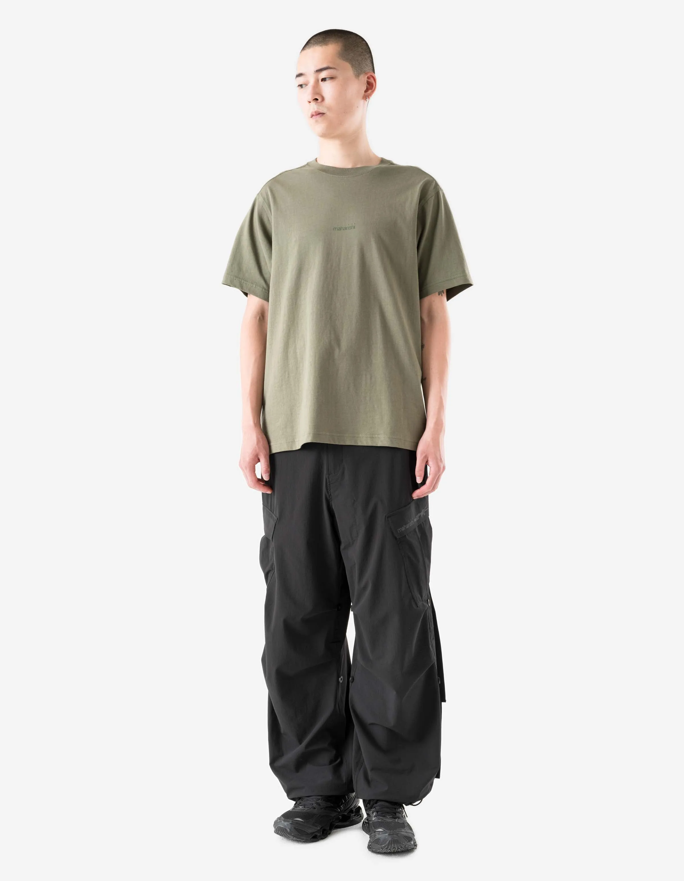 6244 Maharishi Reflective S/S T-Shirt Olive OG-107F sold by Maharishi product image thumbnail 2