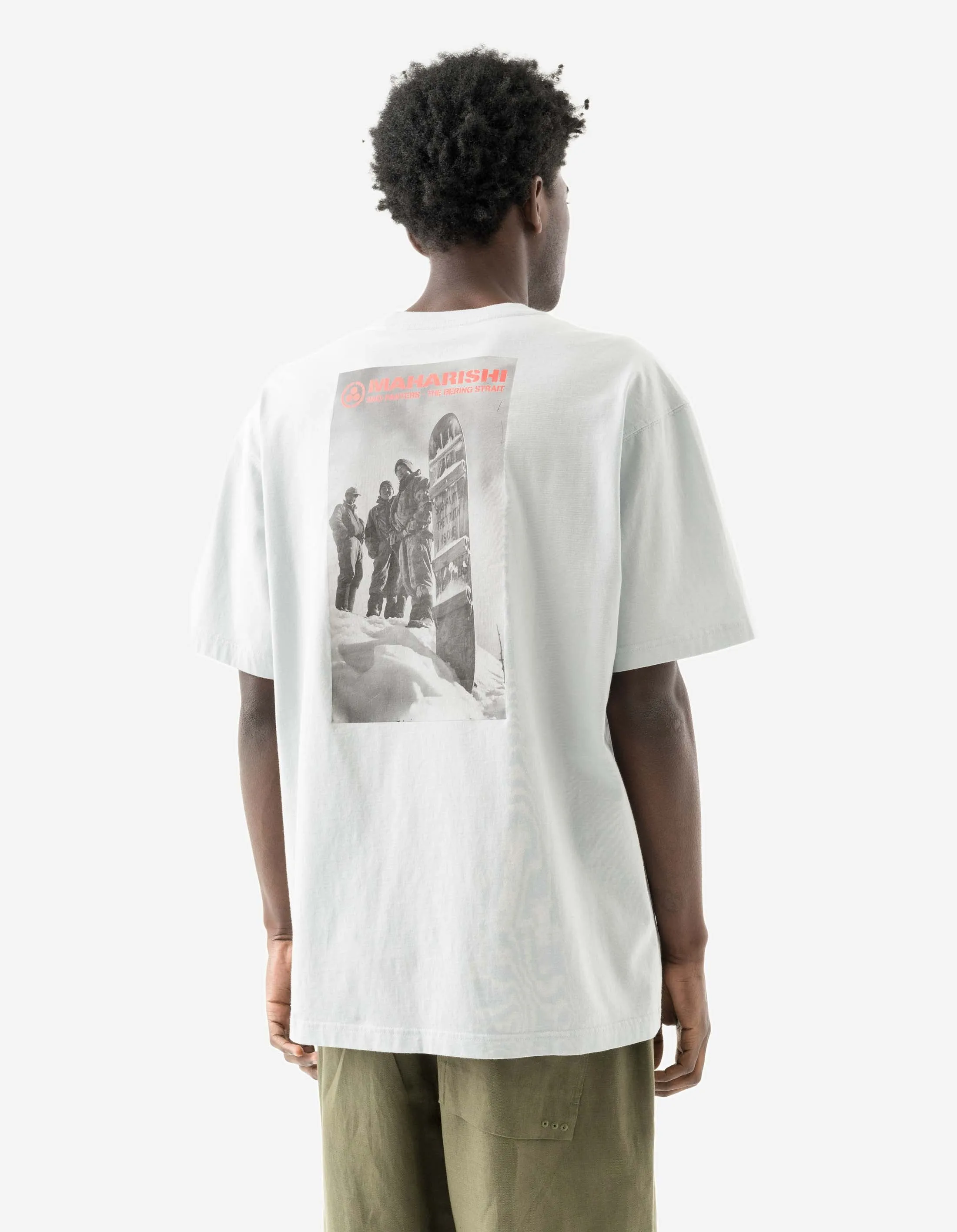 2201 Sno Panters Snowboard S/S T-Shirt Ice Blue sold by Maharishi product image thumbnail 4