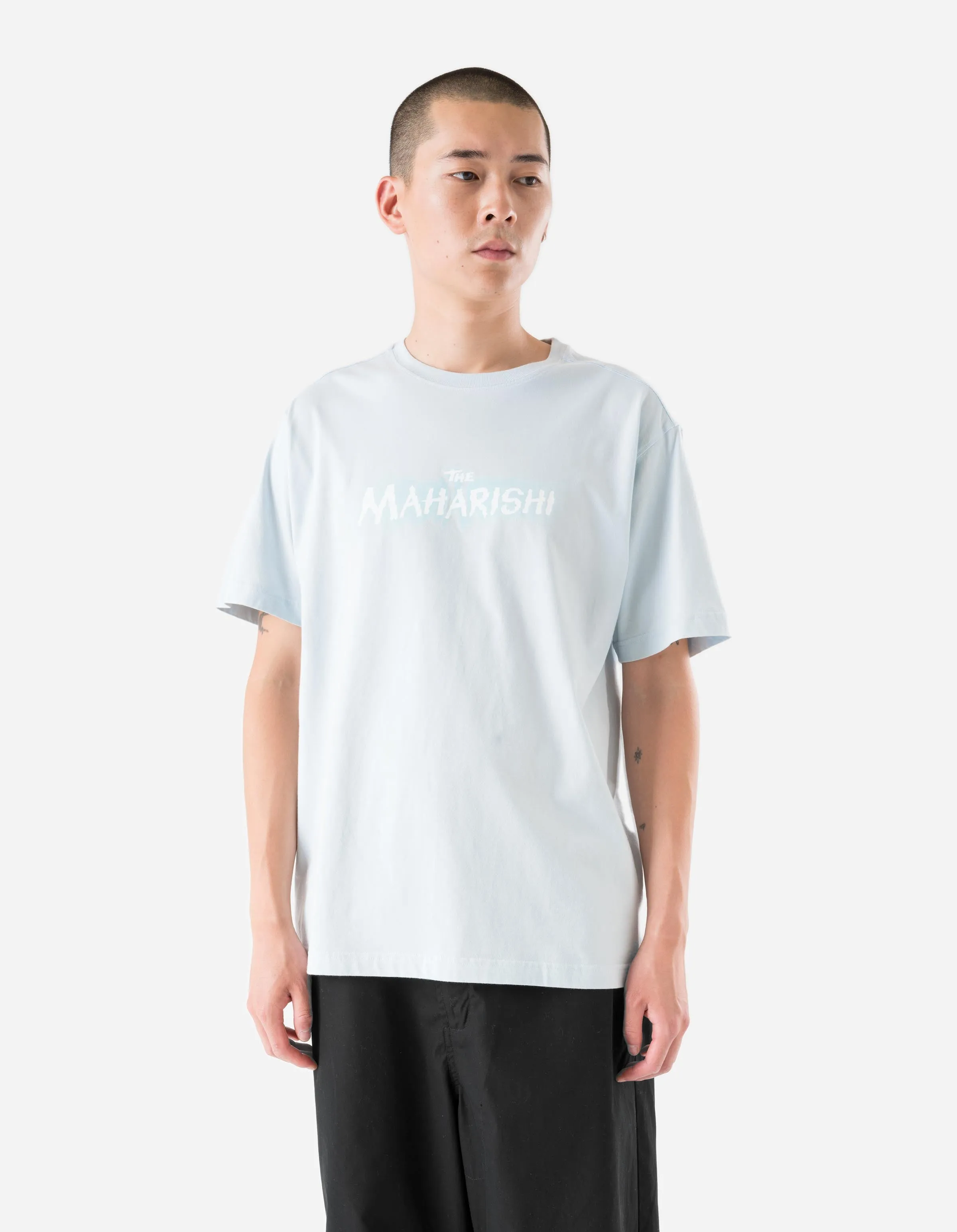 2214 The Maha Thing T-Shirt Ice Blue sold by Maharishi product image thumbnail 2