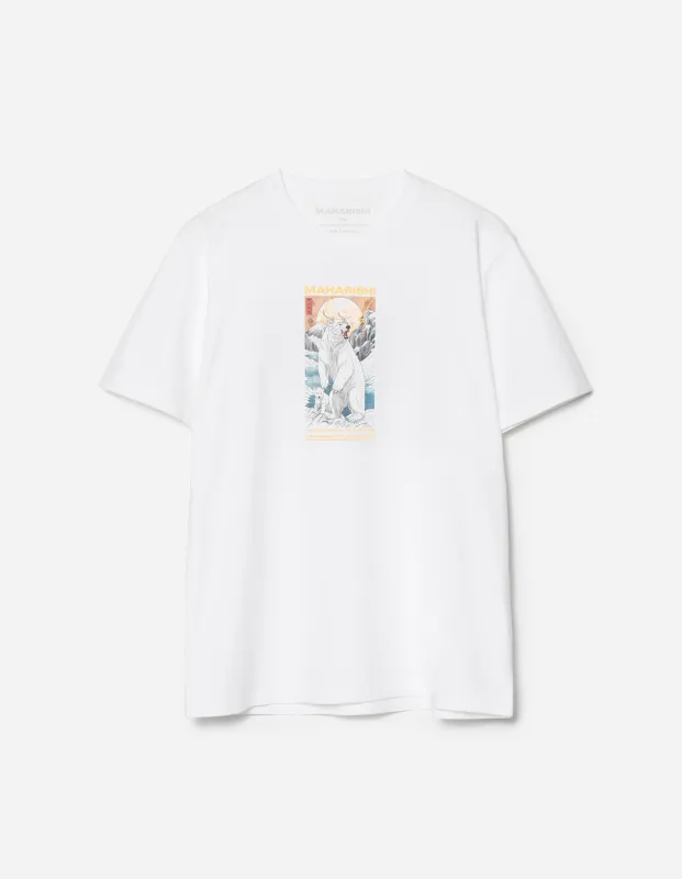 2211 Alaskan Polar Bears S/S T-Shirt White sold by Maharishi