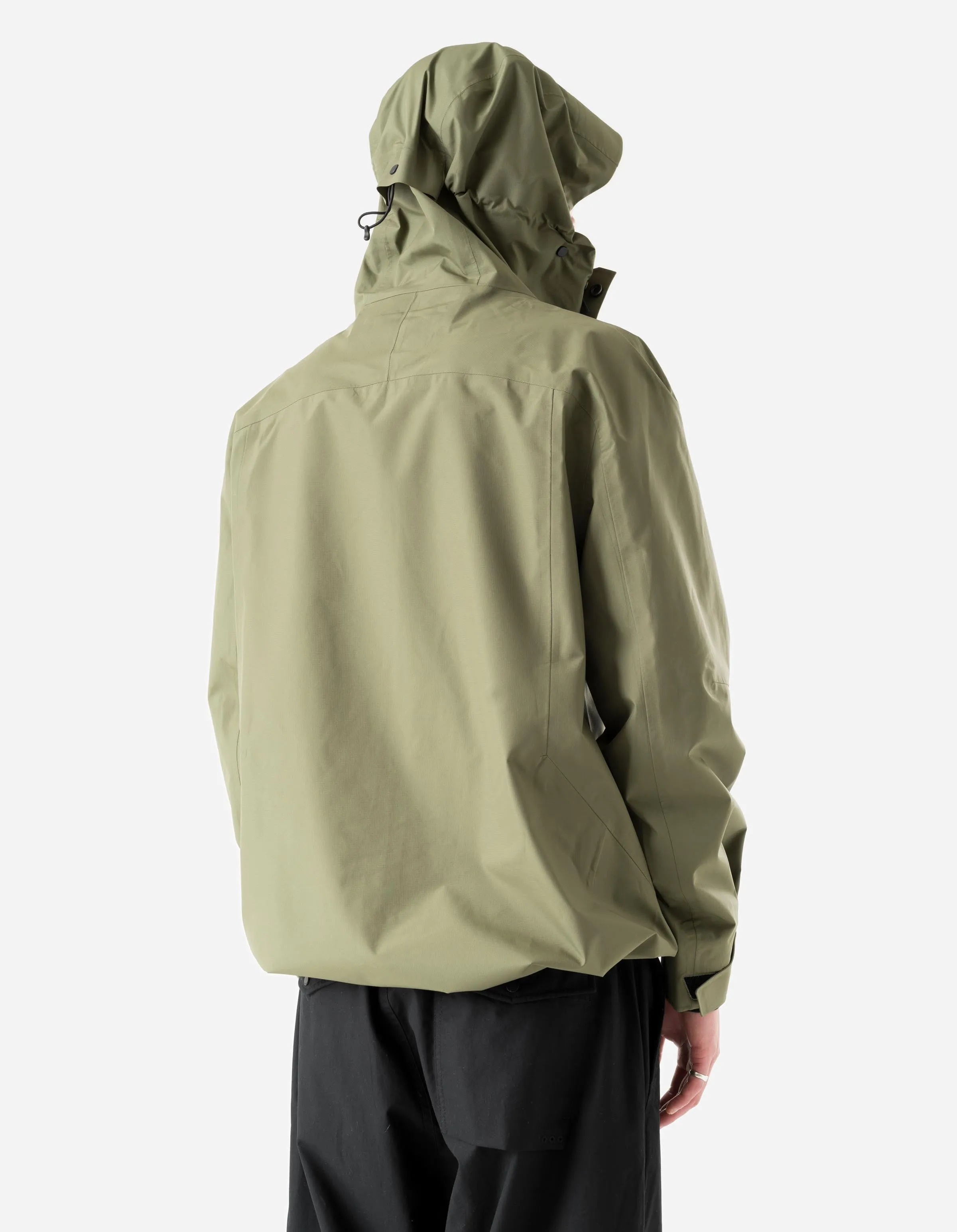 7185 Waterproof 3L Asym Storm Parka Olive OG-107F sold by Maharishi product image thumbnail 4