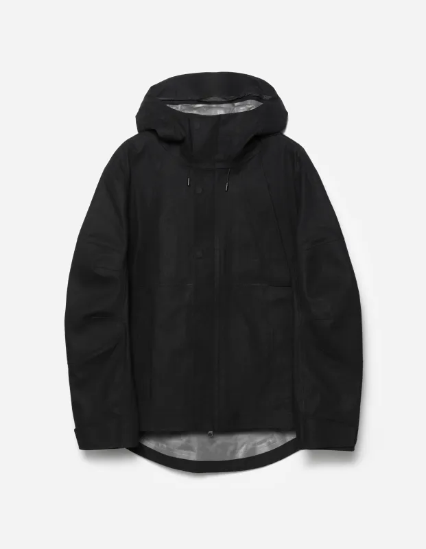 1586 Seam Sealed Hanbok Jacket Black sold by Maharishi