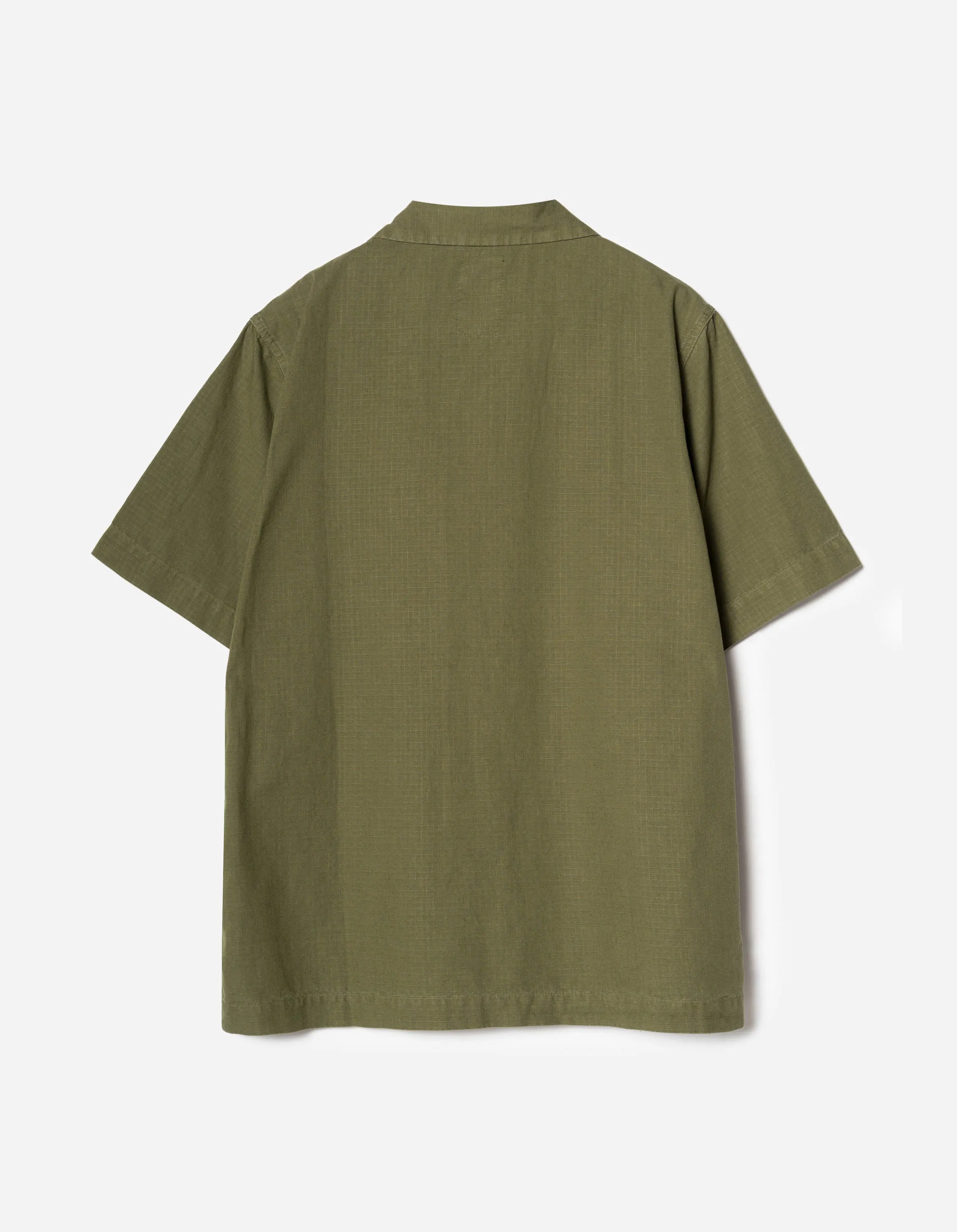 7105 Hemp Camp Collar Shirt Olive OG-107F sold by Maharishi product image thumbnail 5