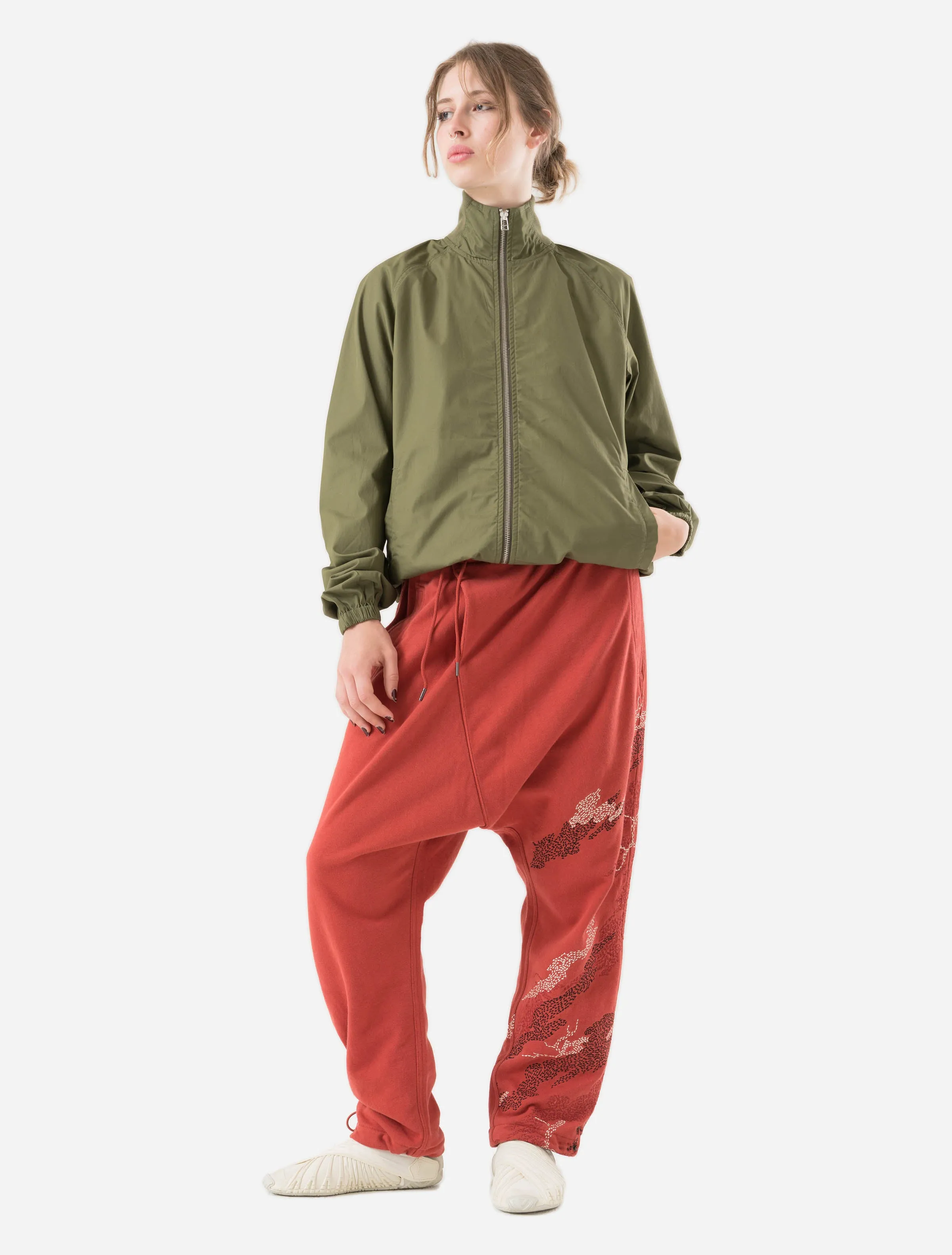 6202 Sashiko Bonsai Asym Sweatpants Redwood sold by Maharishi product image thumbnail 4