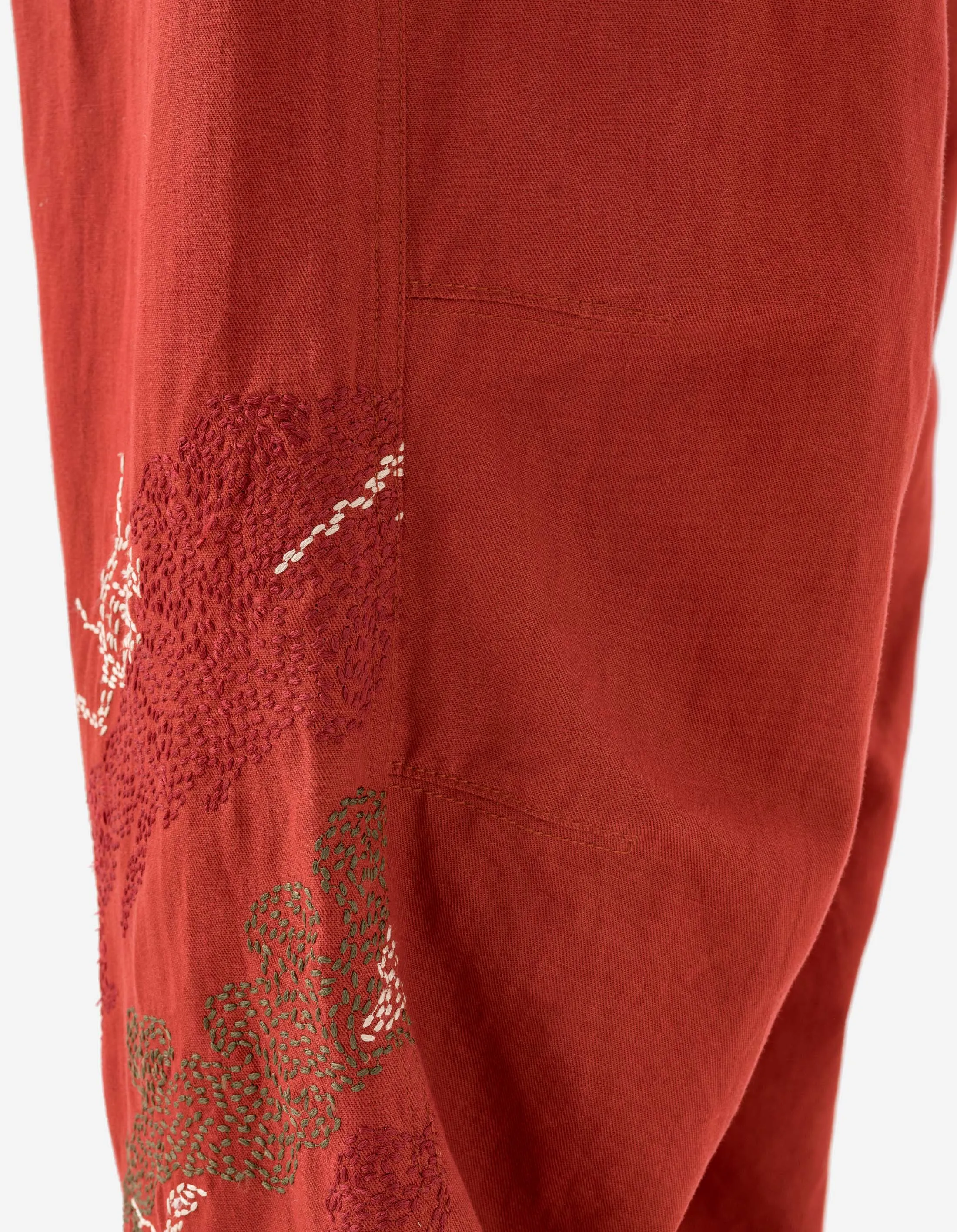 6237 Sashiko Bonsai Track Pants Redwood sold by Maharishi product image thumbnail 5