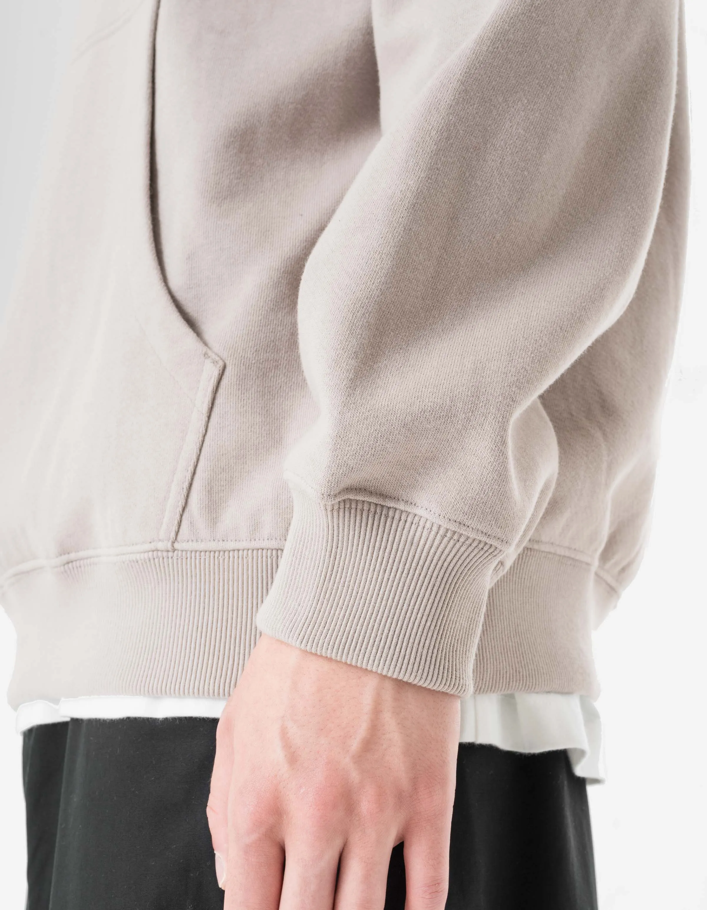 4622 Maharishi Organic Hooded Sweat Taupe sold by Maharishi product image thumbnail 5