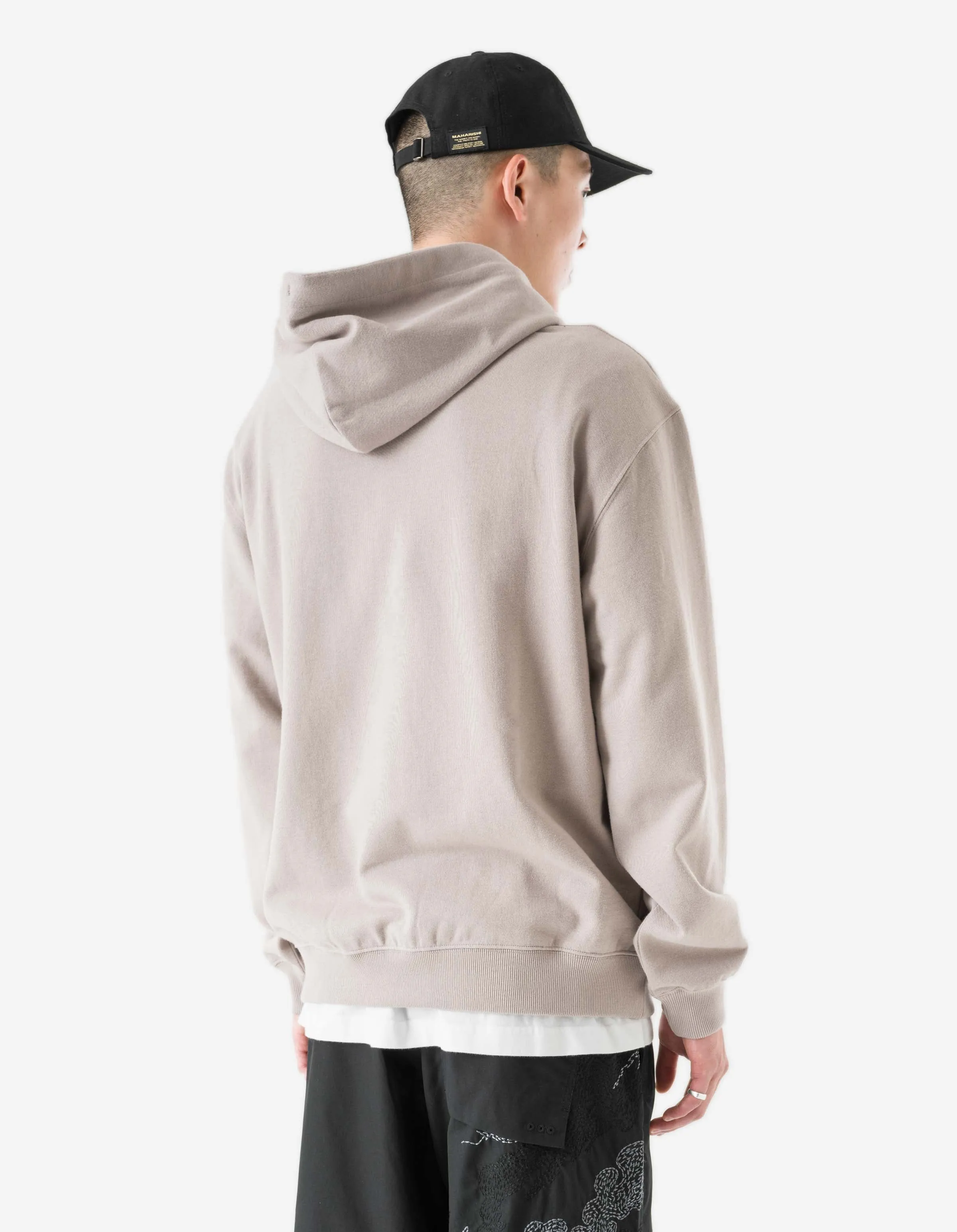 4622 Maharishi Organic Hooded Sweat Taupe sold by Maharishi product image thumbnail 4