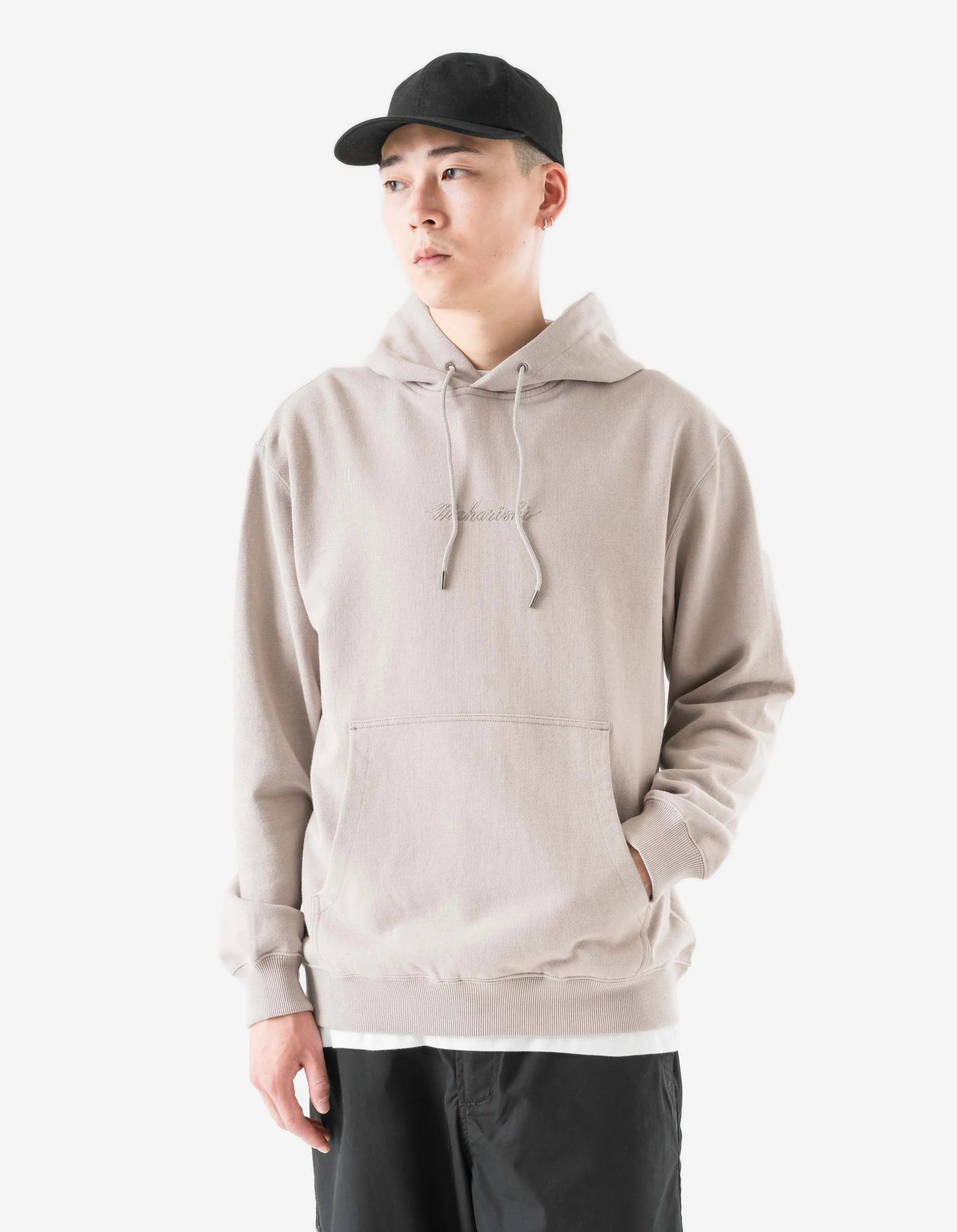 4622 Maharishi Organic Hooded Sweat Taupe sold by Maharishi product image thumbnail 2
