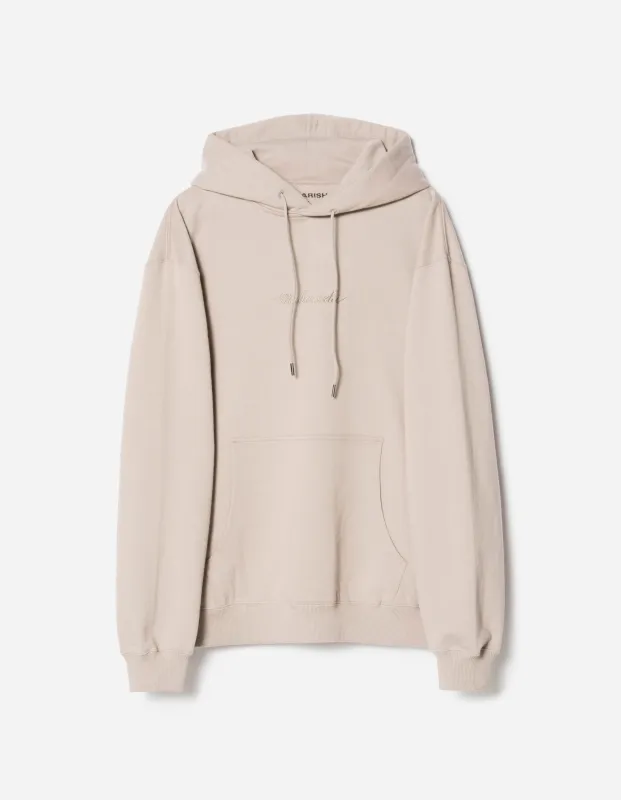 4622 Maharishi Organic Hooded Sweat Taupe sold by Maharishi