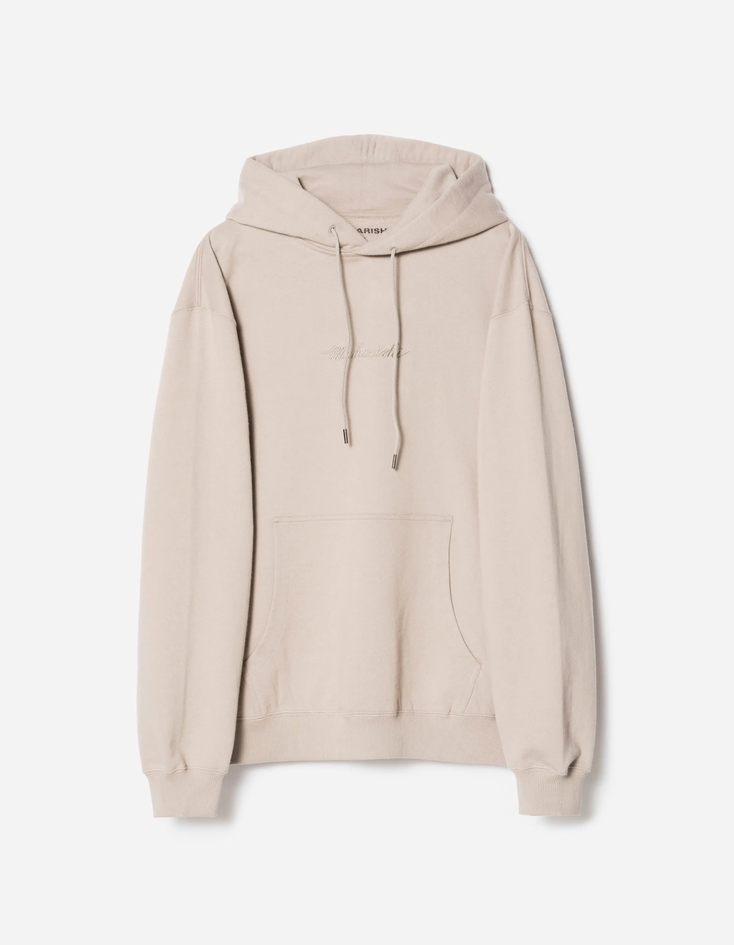 4622 Maharishi Organic Hooded Sweat Taupe sold by Maharishi