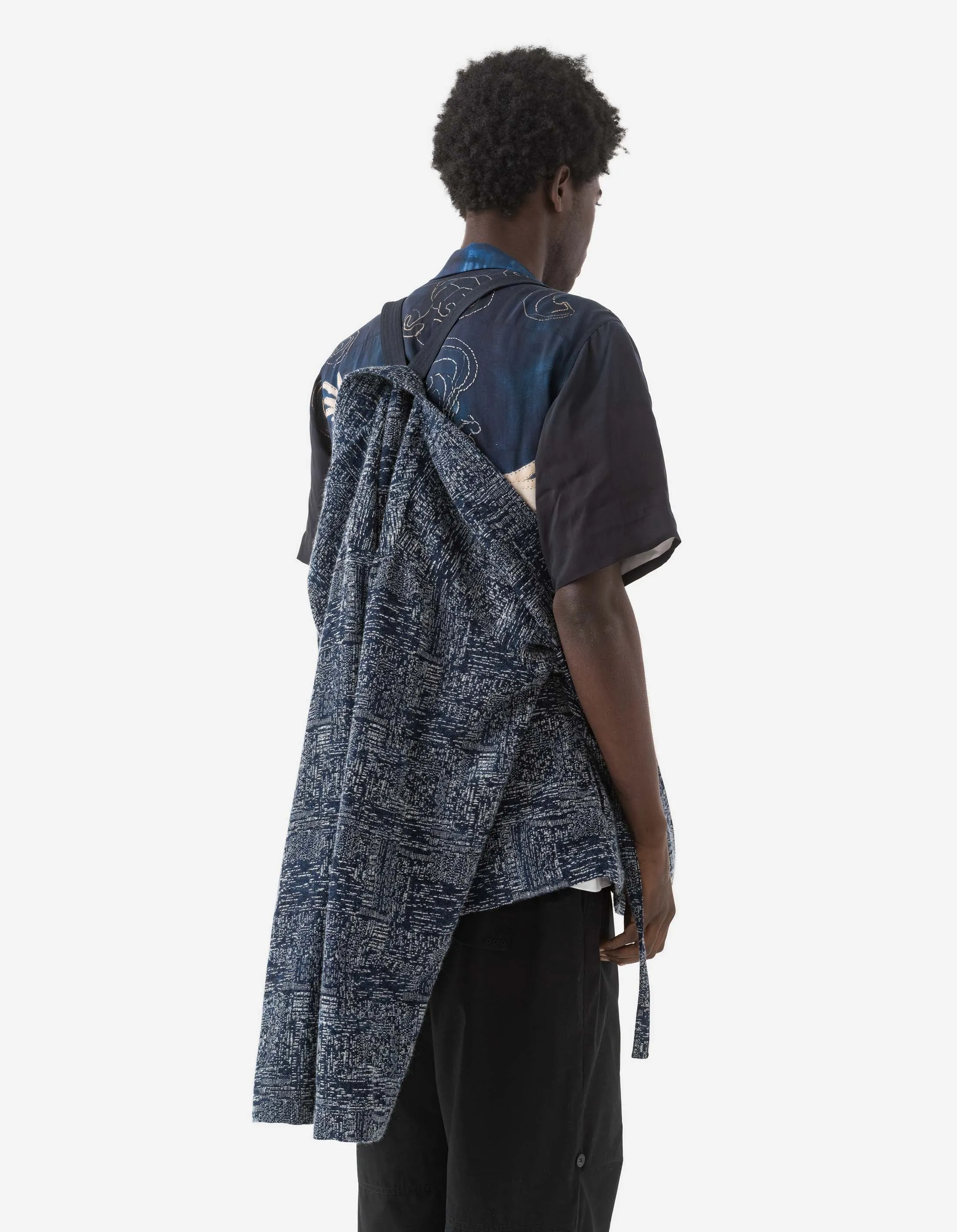 6242 Sashiko Kimono Overshirt Indigo sold by Maharishi product image thumbnail 5