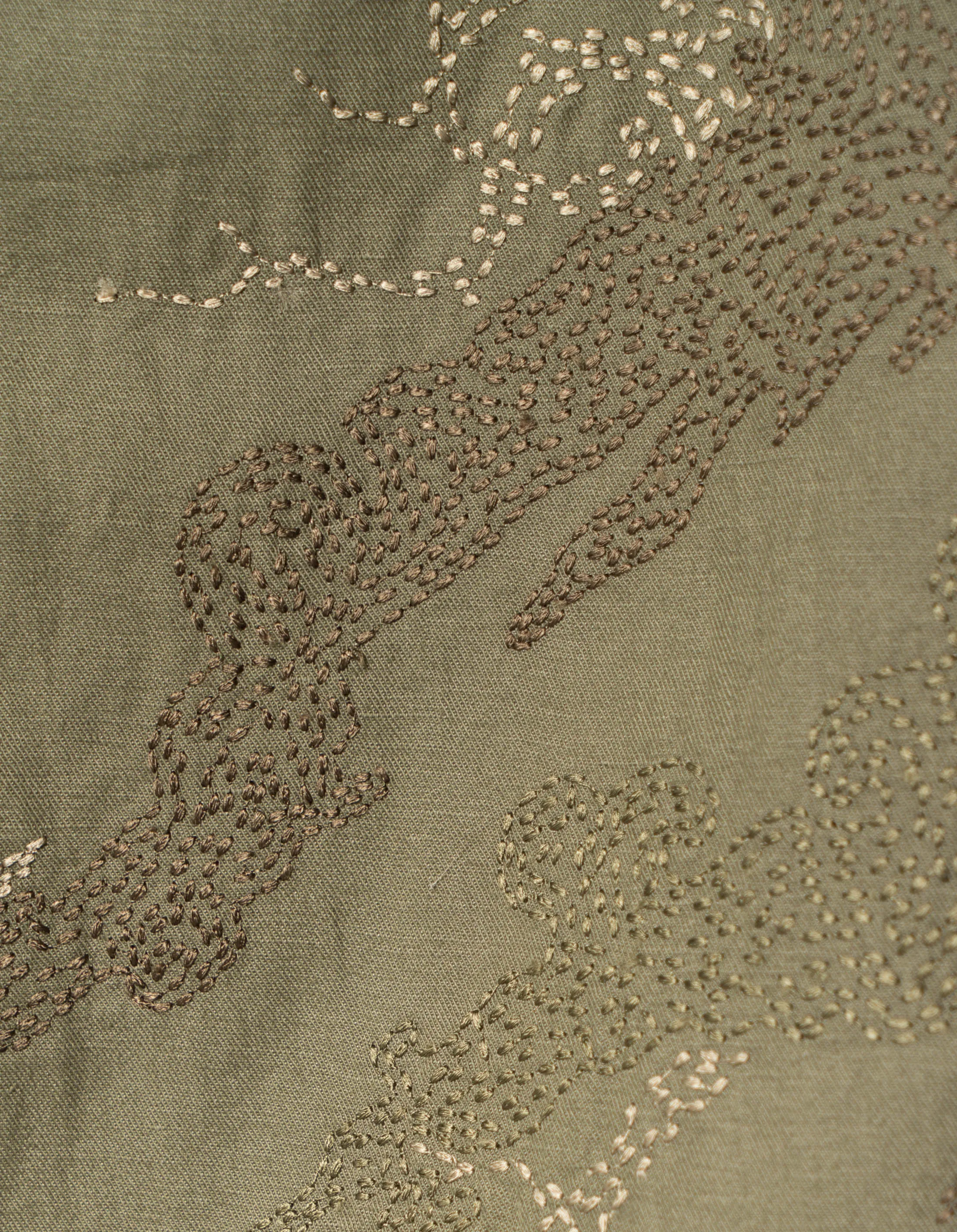 6237 Sashiko Bonsai Track Pants Olive OG-107F sold by Maharishi product image thumbnail 5