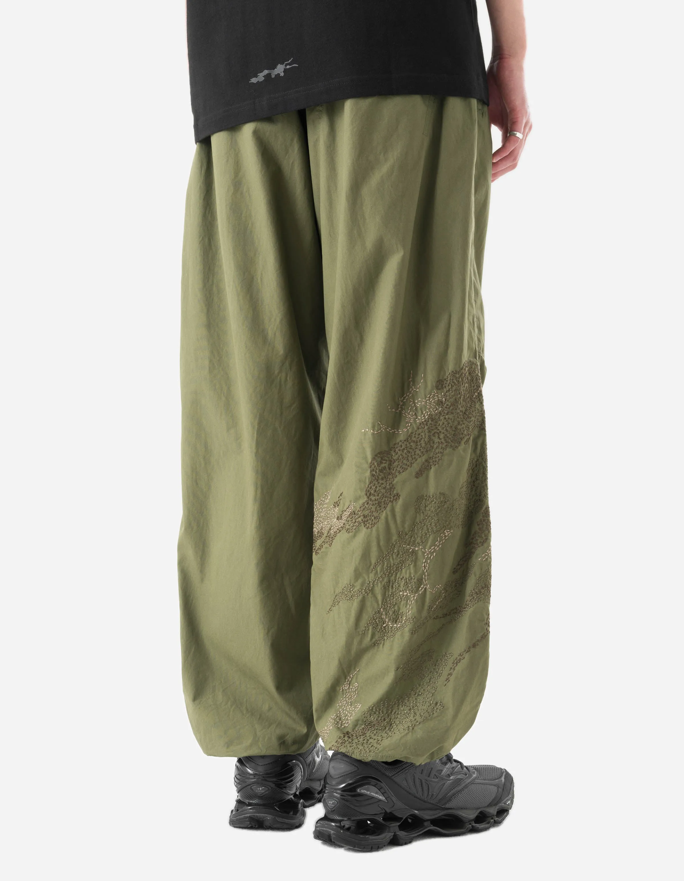 6237 Sashiko Bonsai Track Pants Olive OG-107F sold by Maharishi product image thumbnail 4
