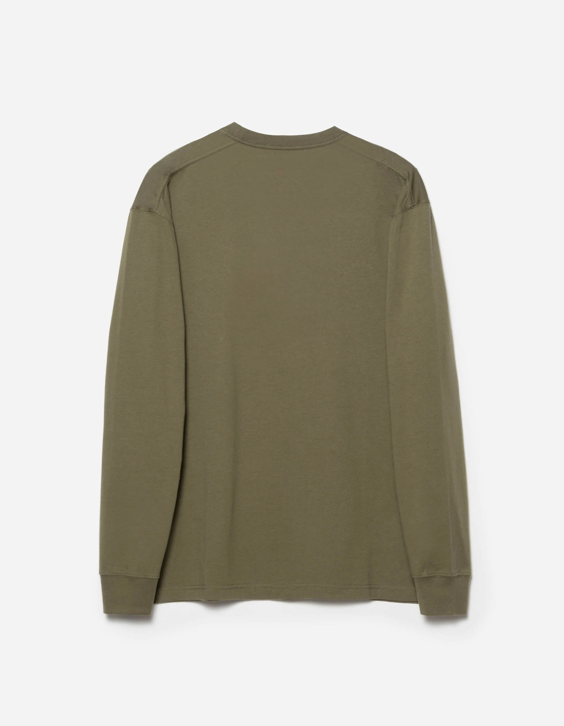 6221 Rice Stich Temple L/S T-Shirt Olive OG-107F sold by Maharishi product image thumbnail 5
