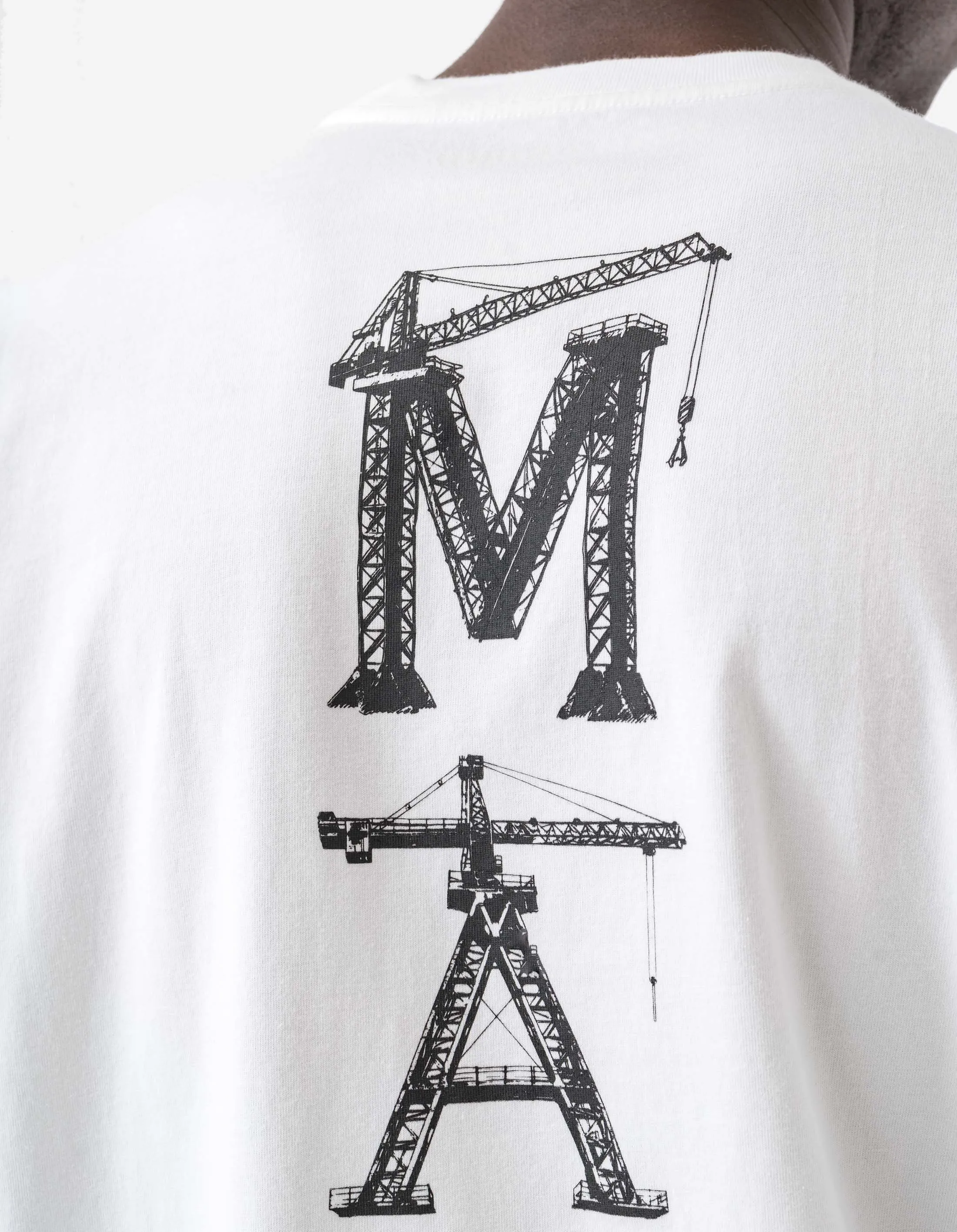 1584 Maha Cranes L/S T-Shirt White sold by Maharishi product image thumbnail 4