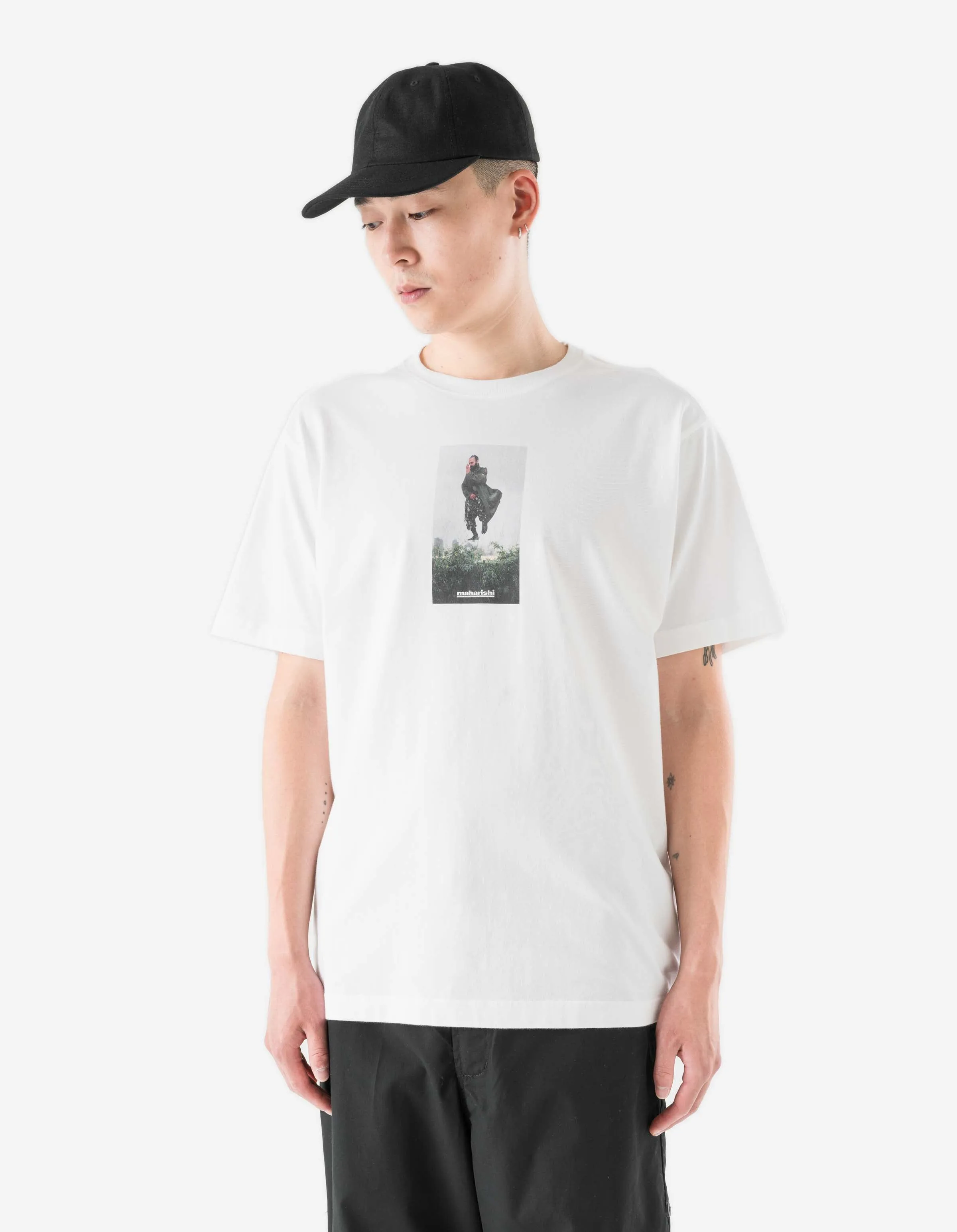 1583 Mark Lebon Blechman S/S T-Shirt White sold by Maharishi product image thumbnail 2