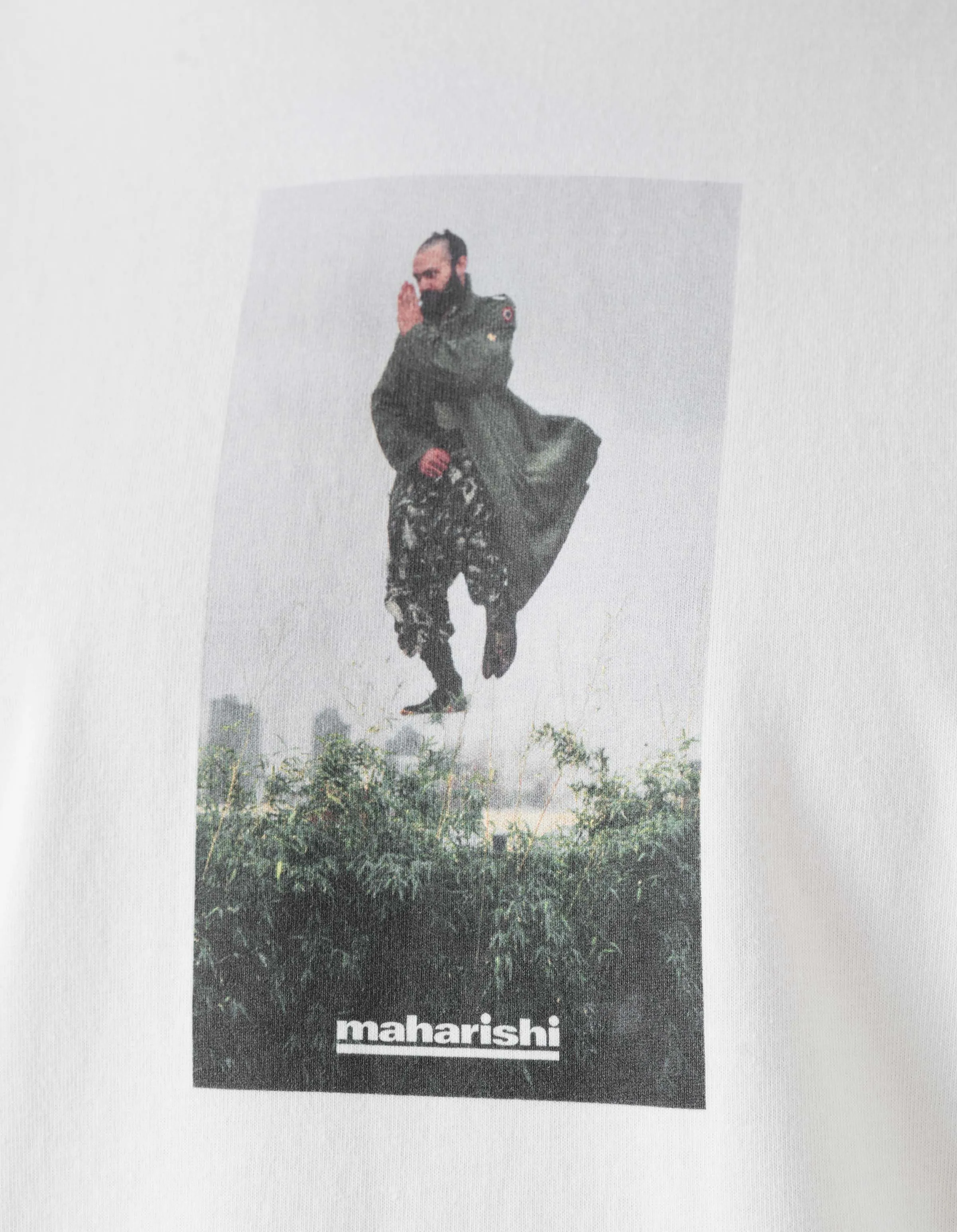 1583 Mark Lebon Blechman S/S T-Shirt White sold by Maharishi product image thumbnail 3