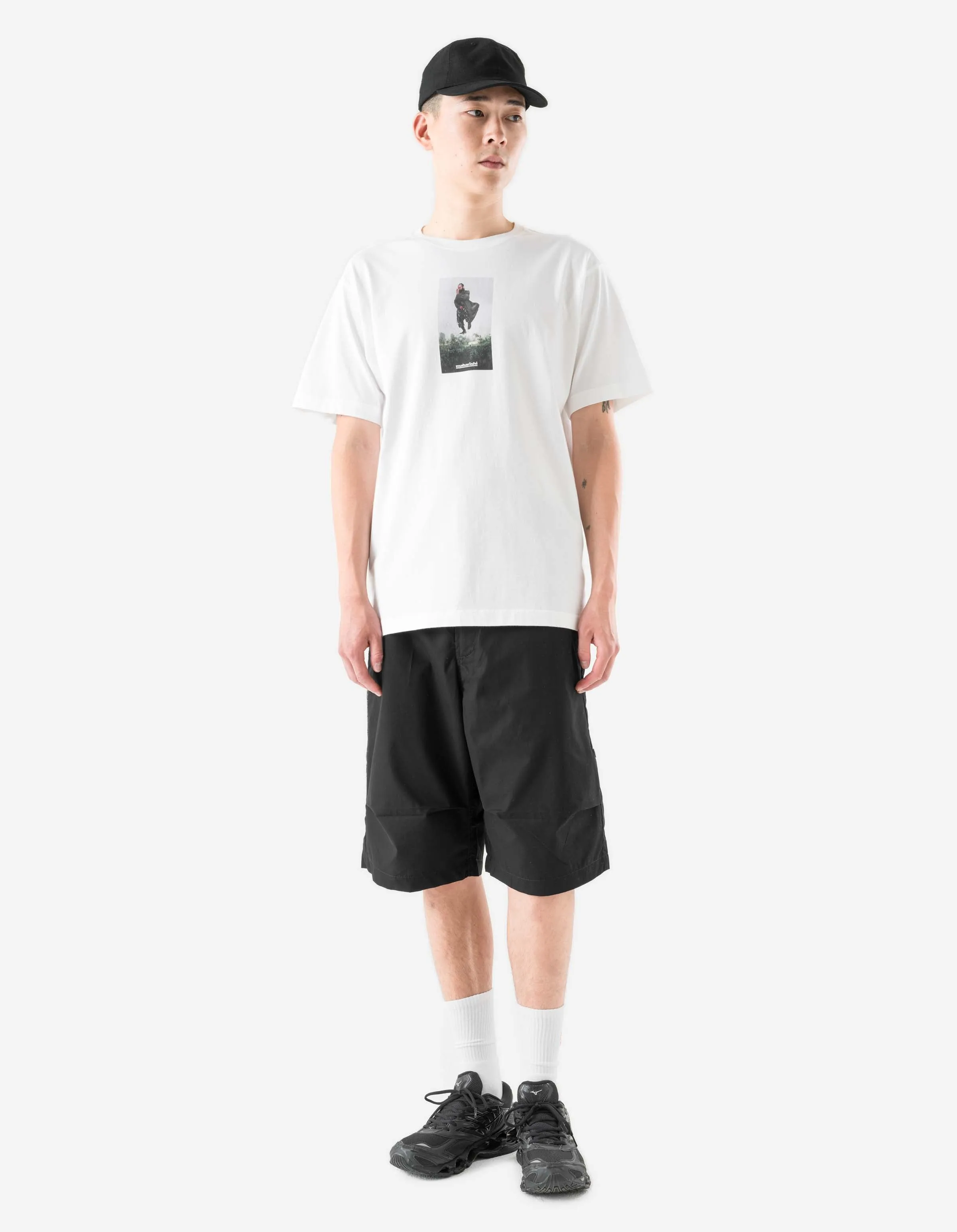 1583 Mark Lebon Blechman S/S T-Shirt White sold by Maharishi product image thumbnail 4