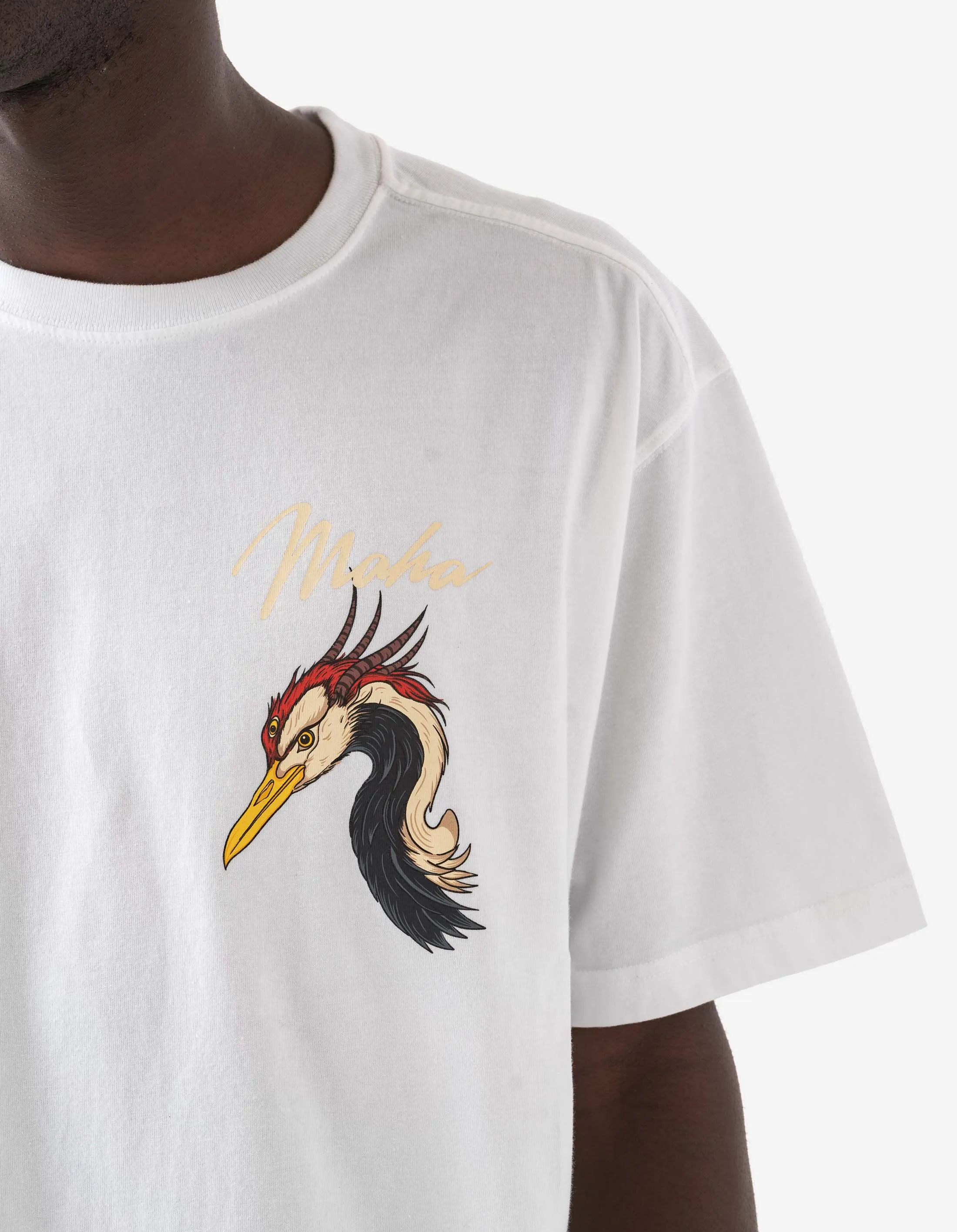 1580 Year of the Crane S/S T-Shirt White sold by Maharishi product image thumbnail 4