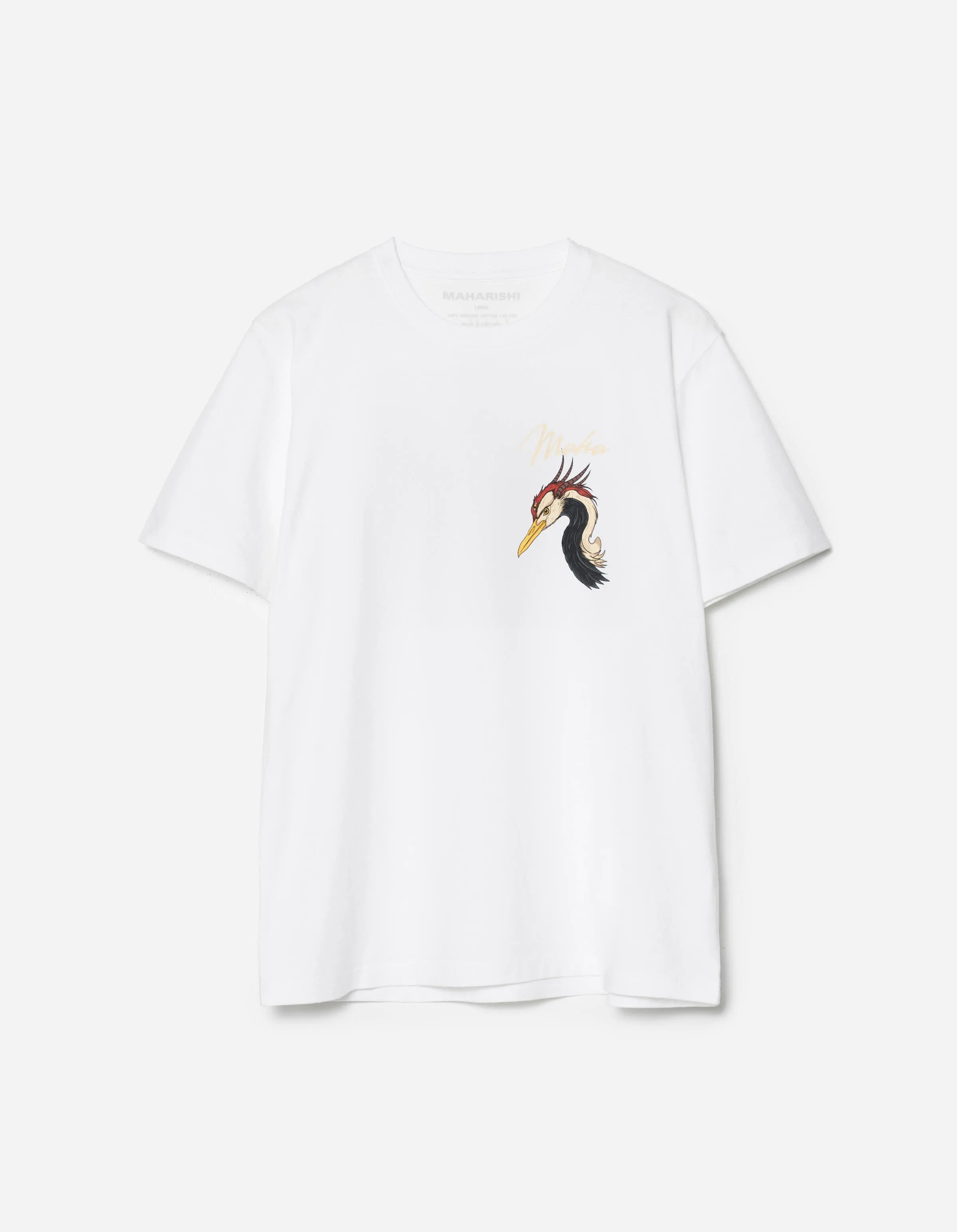 1580 Year of the Crane S/S T-Shirt White sold by Maharishi
