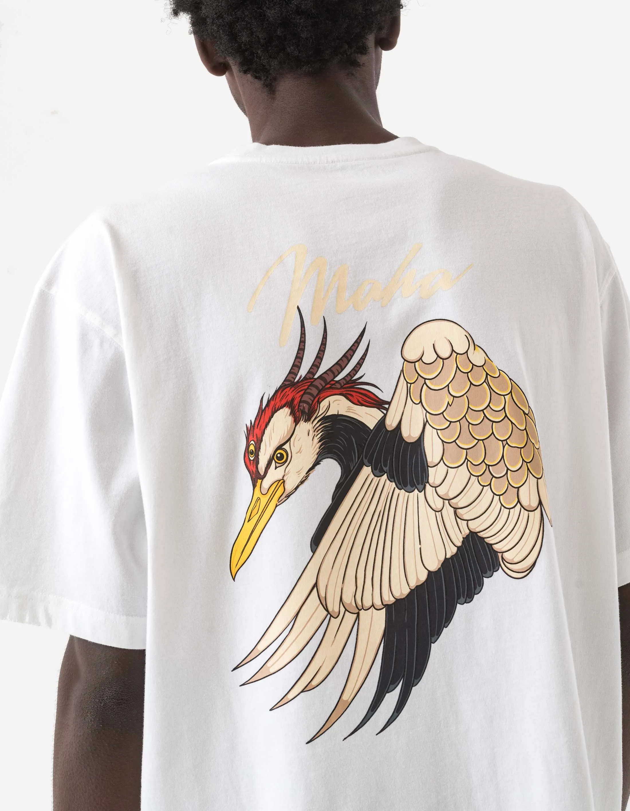 1580 Year of the Crane S/S T-Shirt White sold by Maharishi product image thumbnail 5