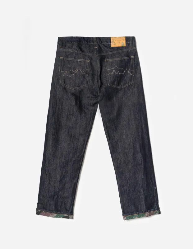 1484 Hemp Denim 7 Pocket Jeans sold by Maharishi