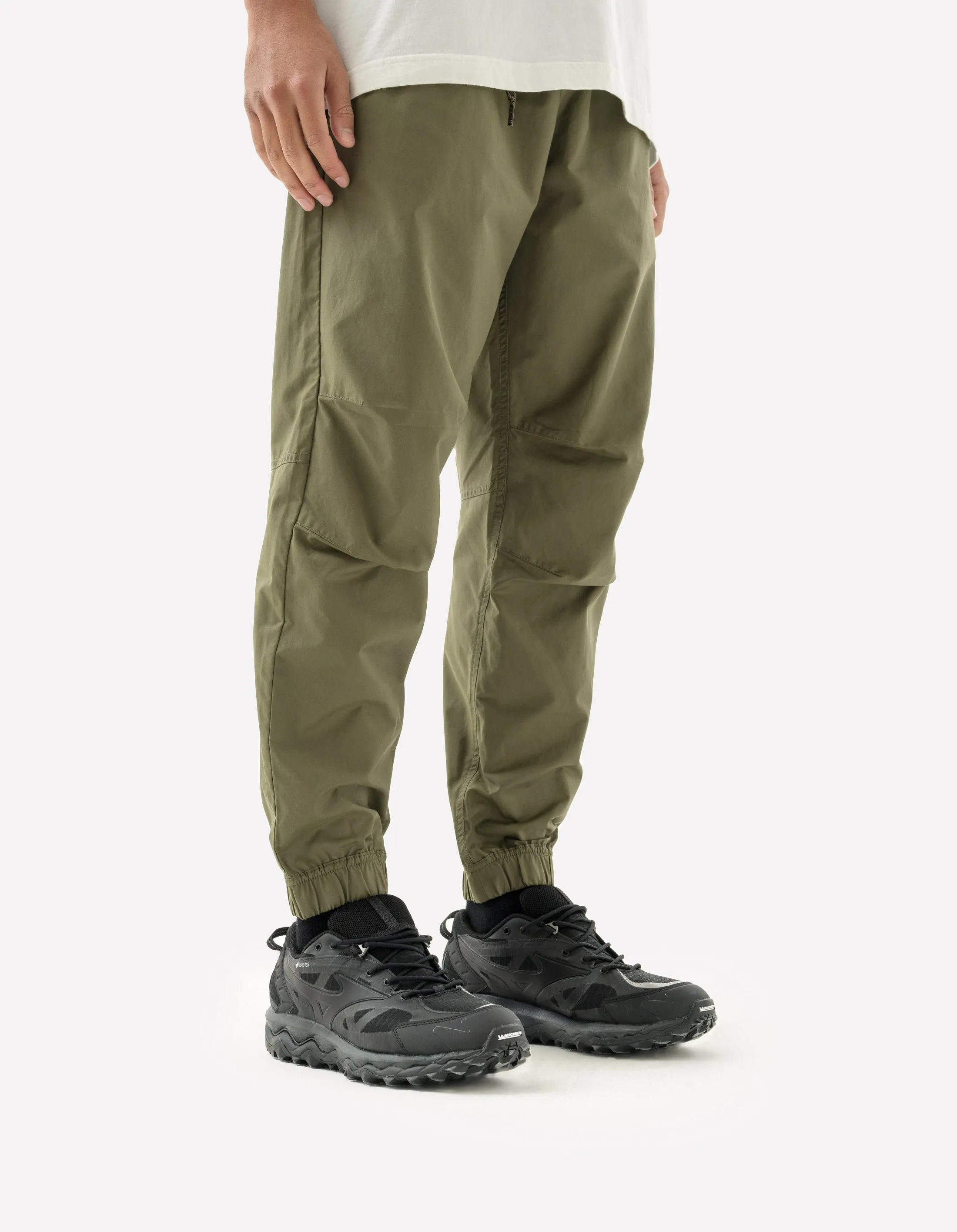 5305 Asym Track Pants Olive OG-107F sold by Maharishi product image thumbnail 3